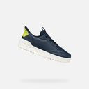 Sneakers negri pentru băieți Geox Washi-ba Fast-In™-Albastru închis - 004