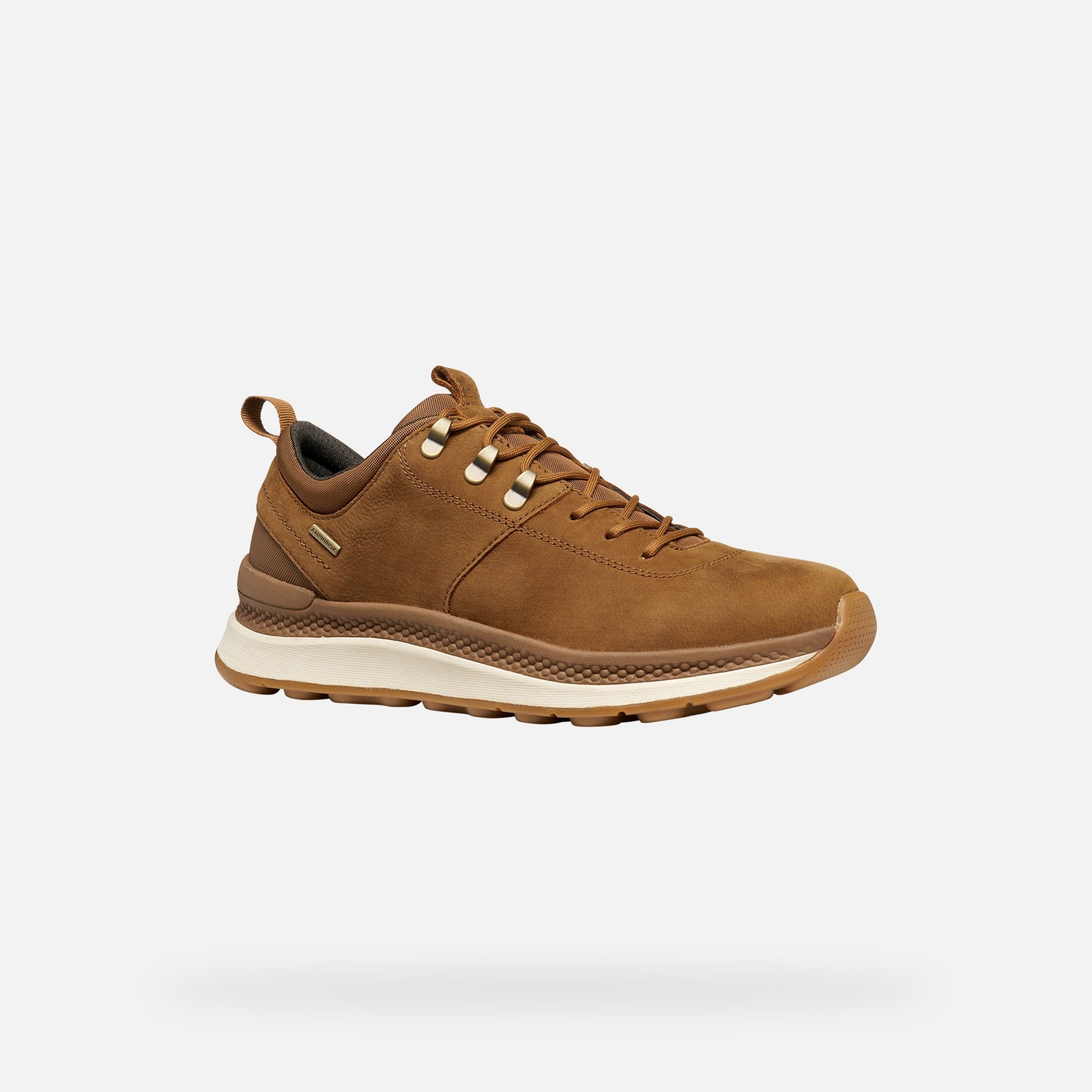 Hnedé pánske tenisky Geox Spherica Actif X2 - 004