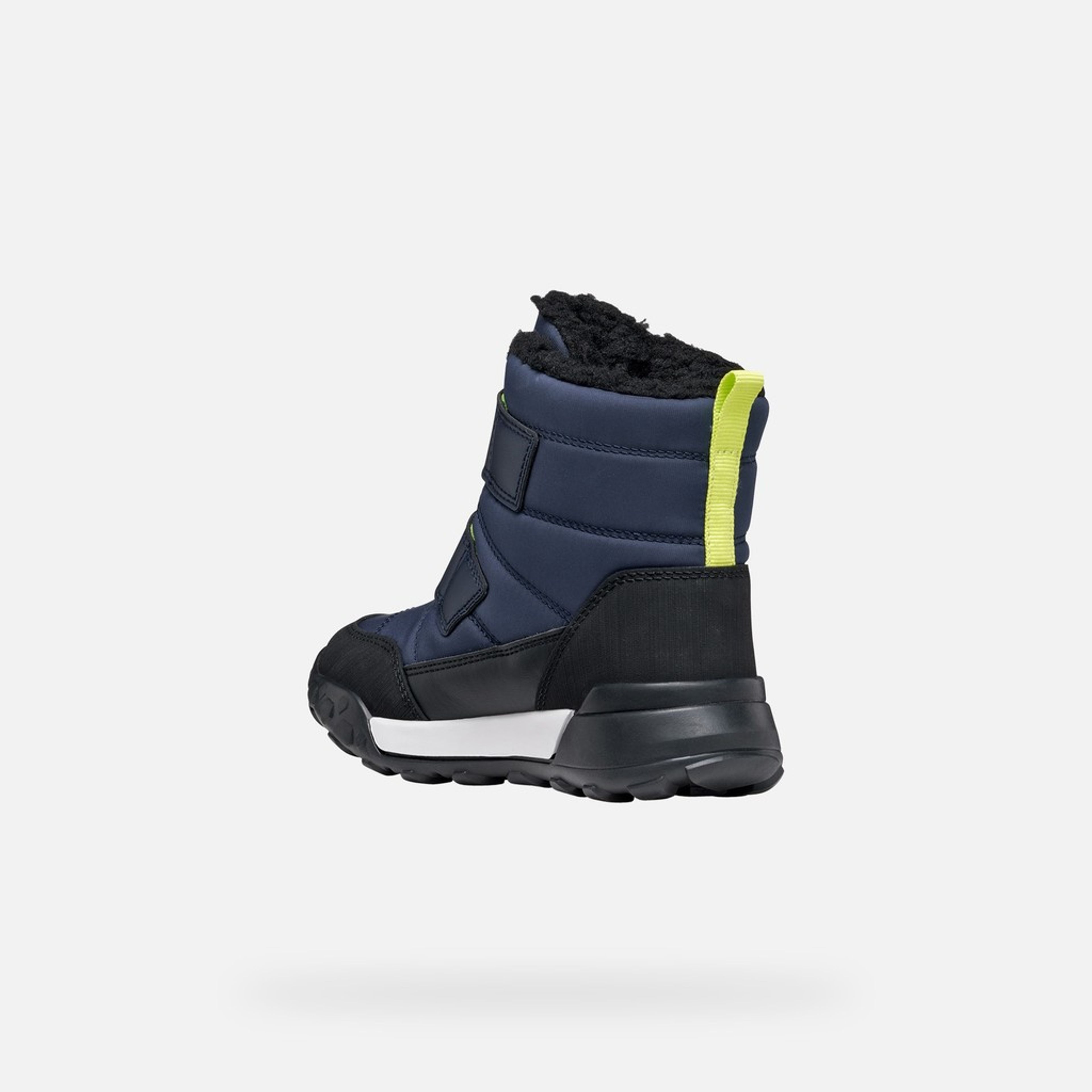 Granatowe buty zimowe dla chłopców Geox Trekkyup - 004