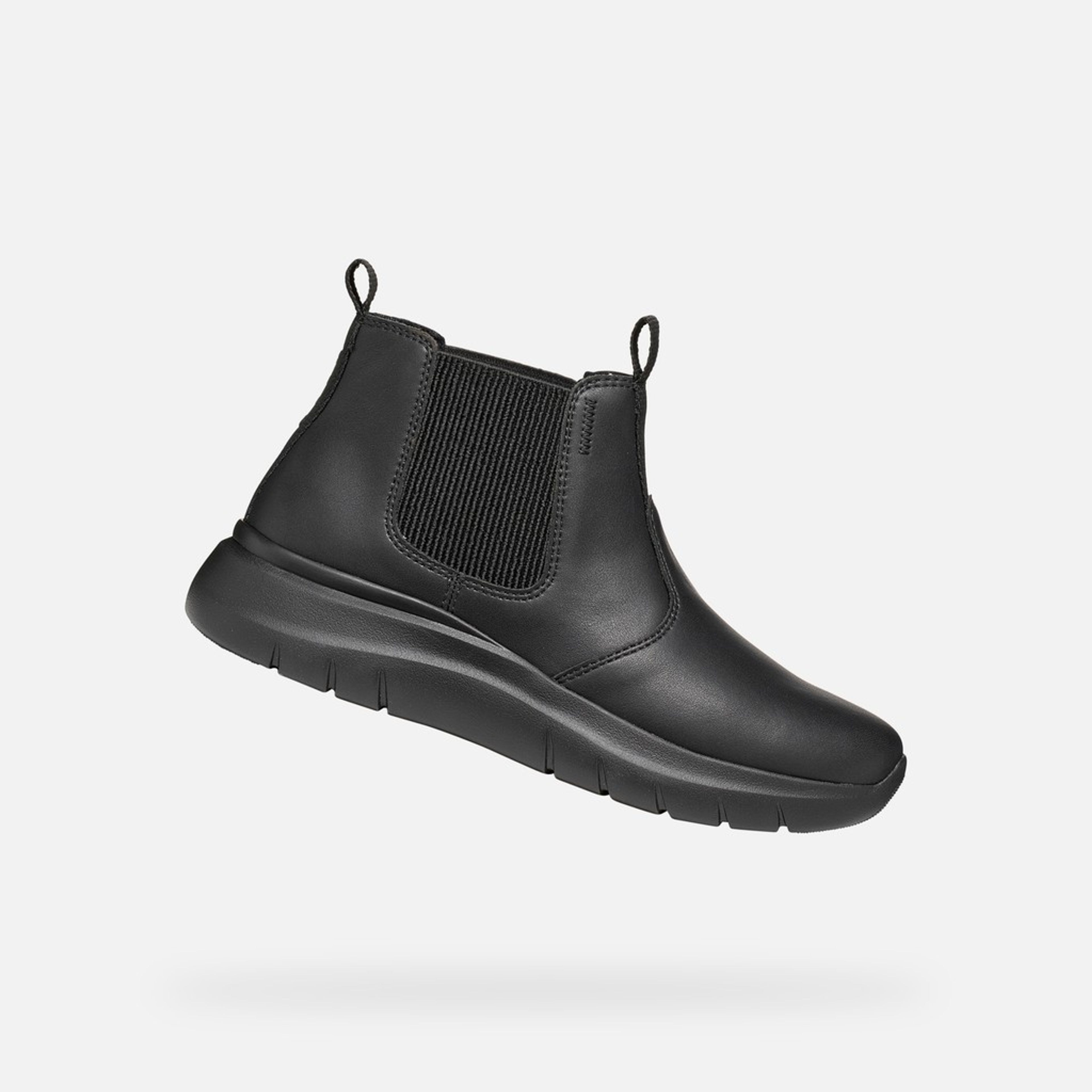 Černá dámská kotníková obuv Geox Plummery - 001