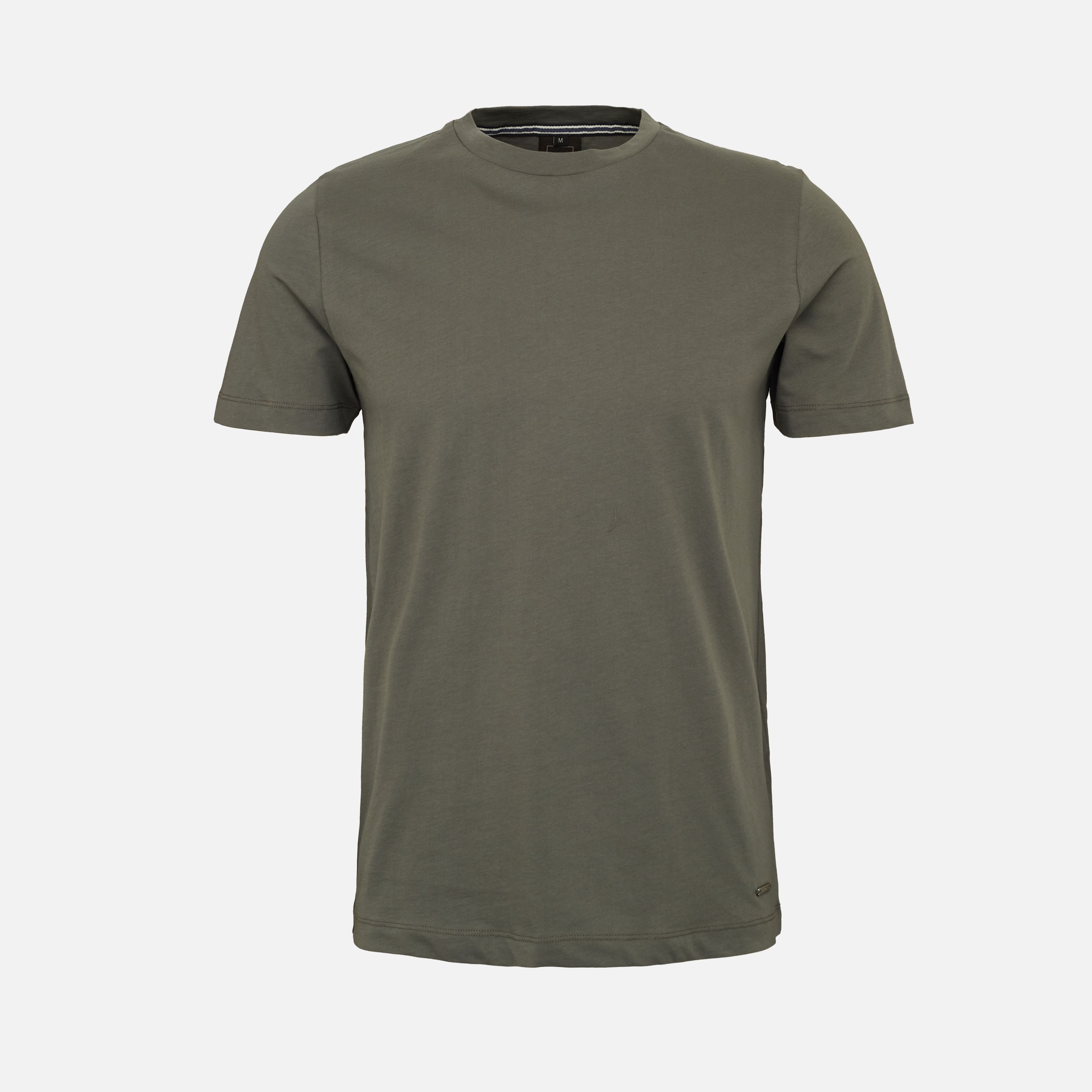 Khaki pánské tričko Geox