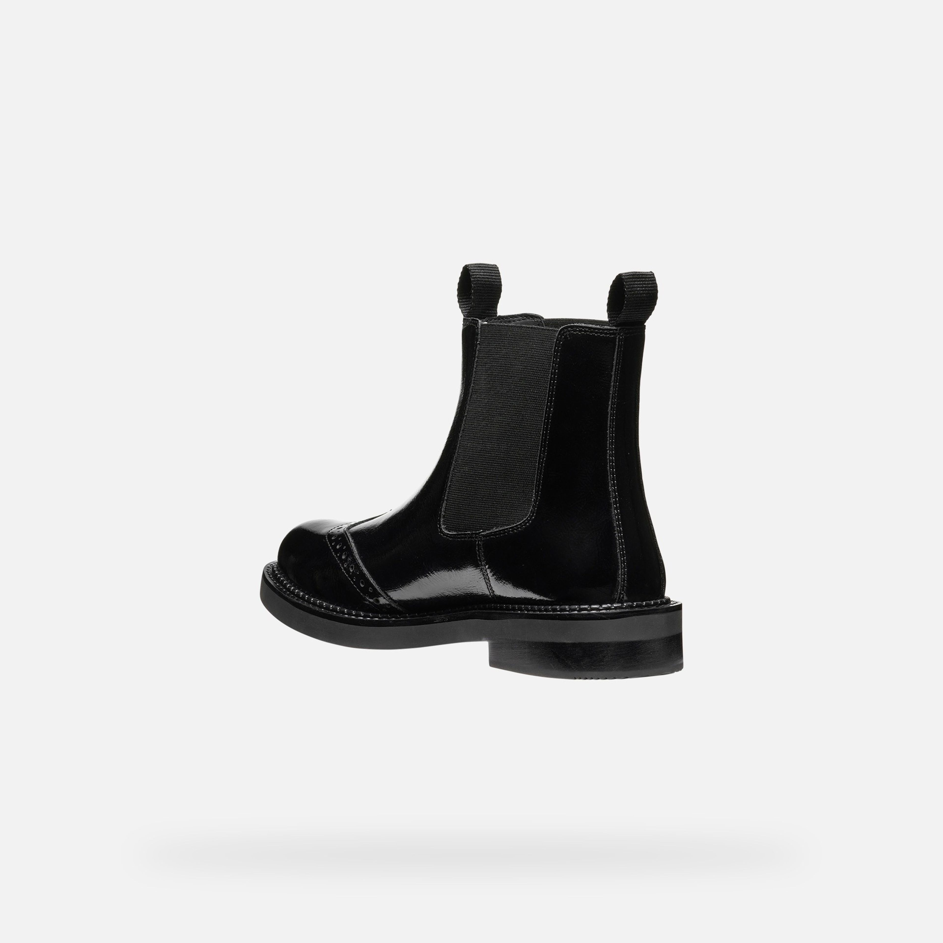 Čierna dámska členková obuv Geox Serilda - 004