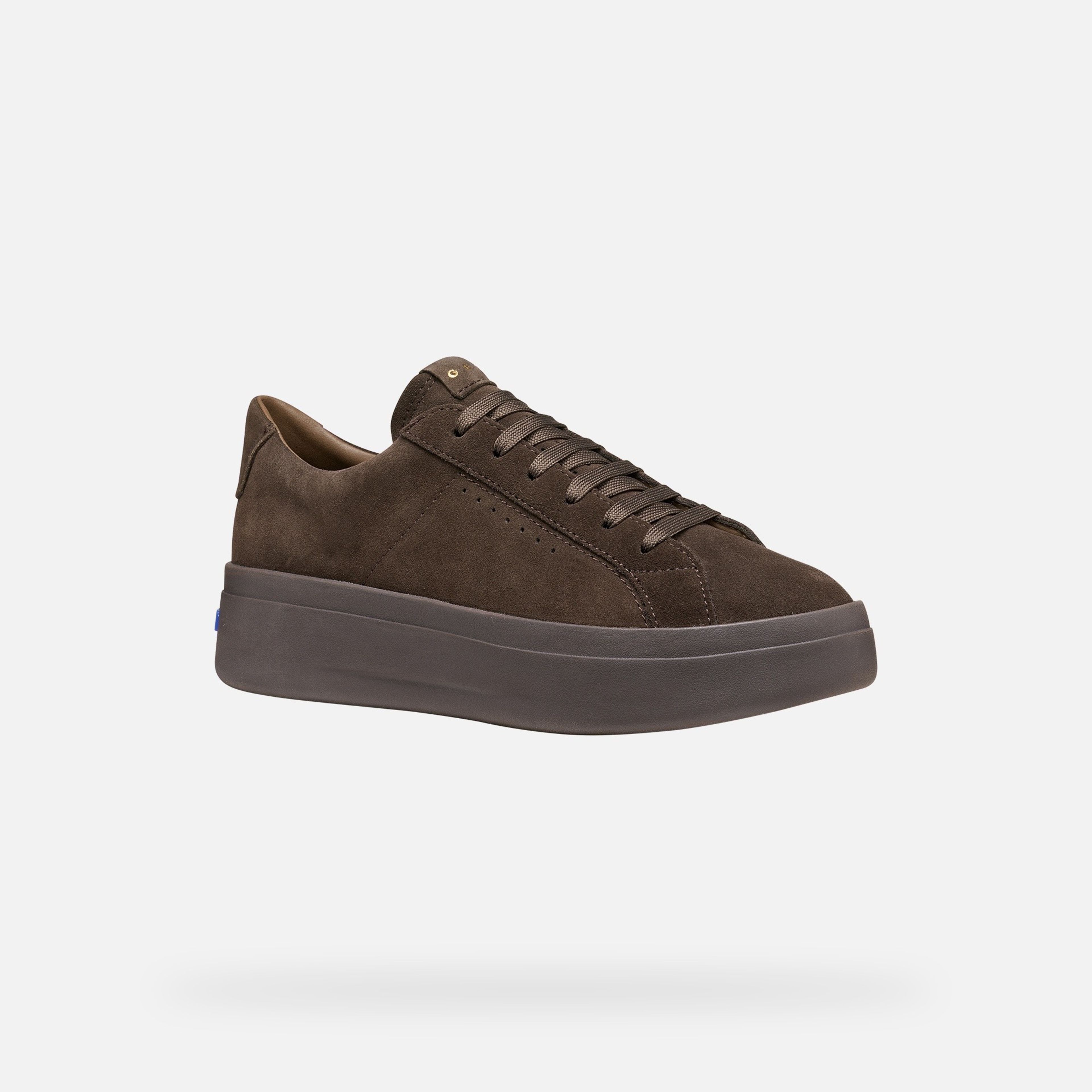 Tmavě hnědé dámské tenisky Geox Gxcp-03 - 003