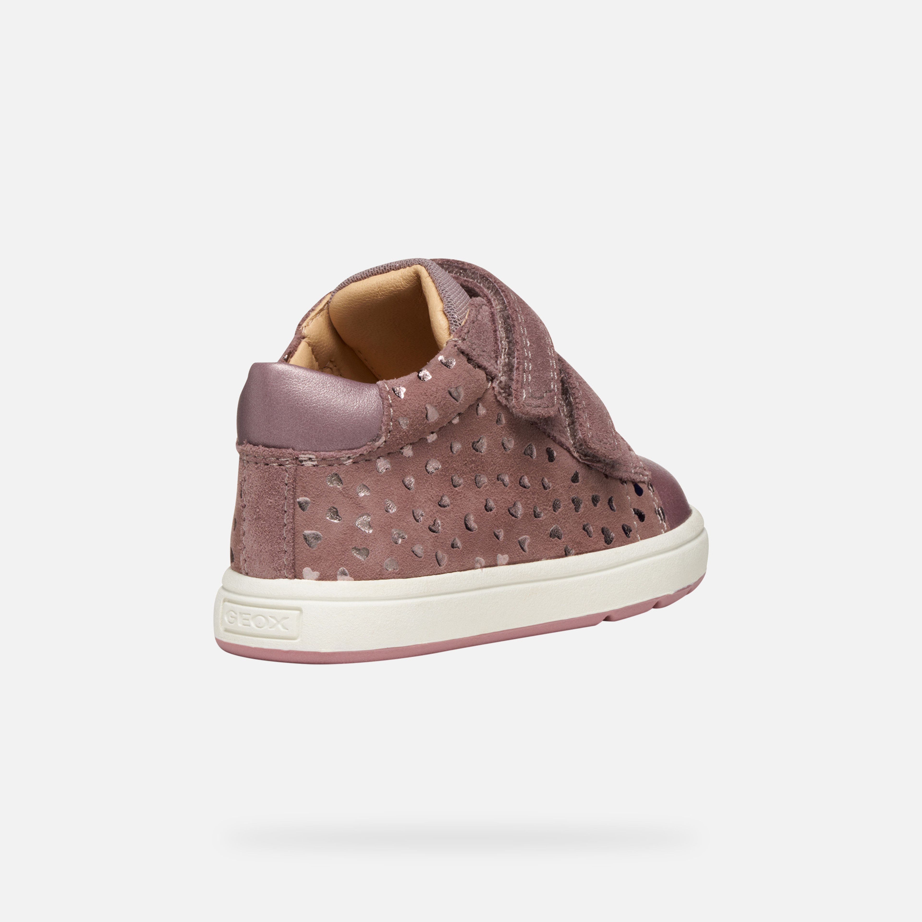 Pierwsze kroki dziewcząt Geox Biglia Old Pink - 005
