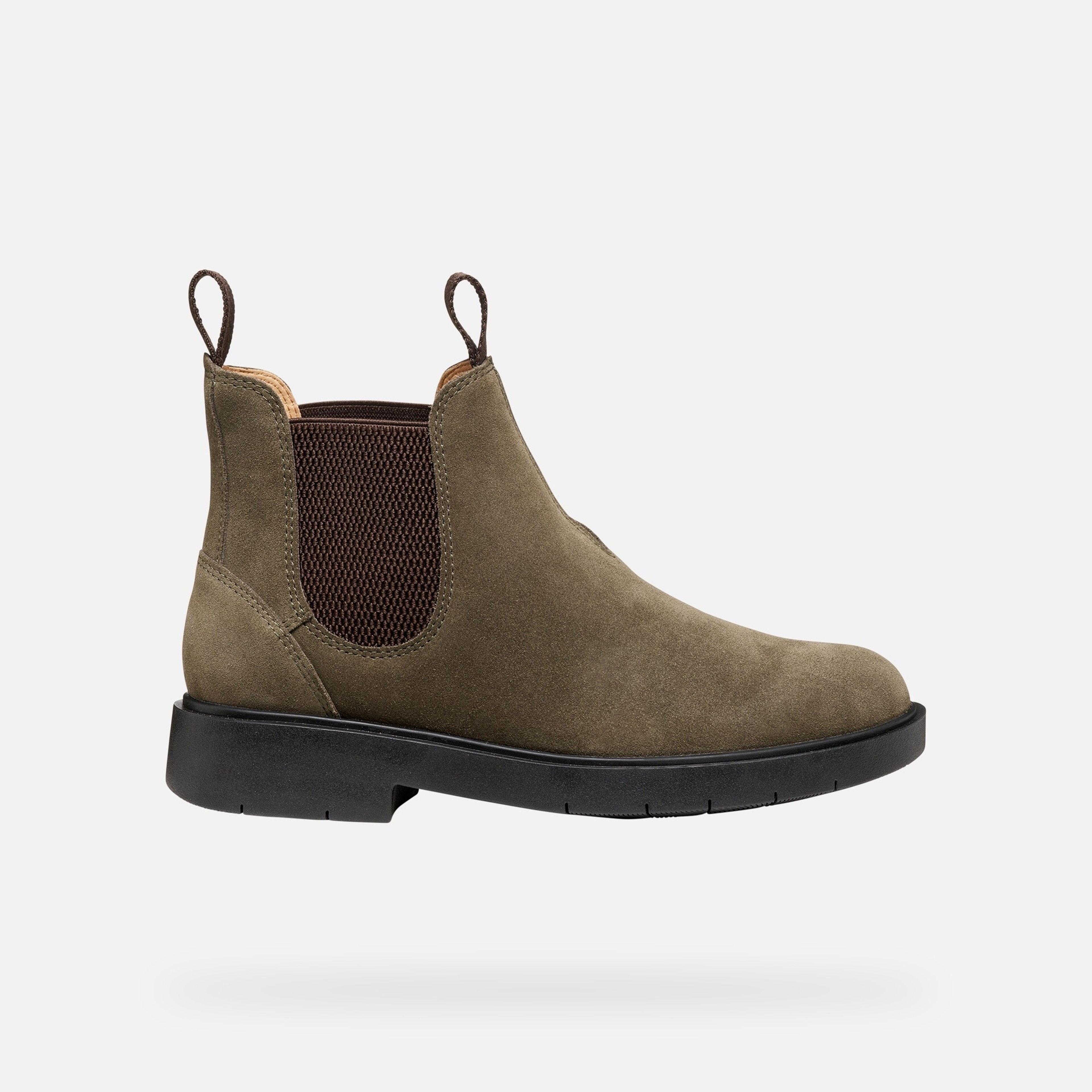 Khaki dámska členková obuv Geox Spherica Ec1 - 002