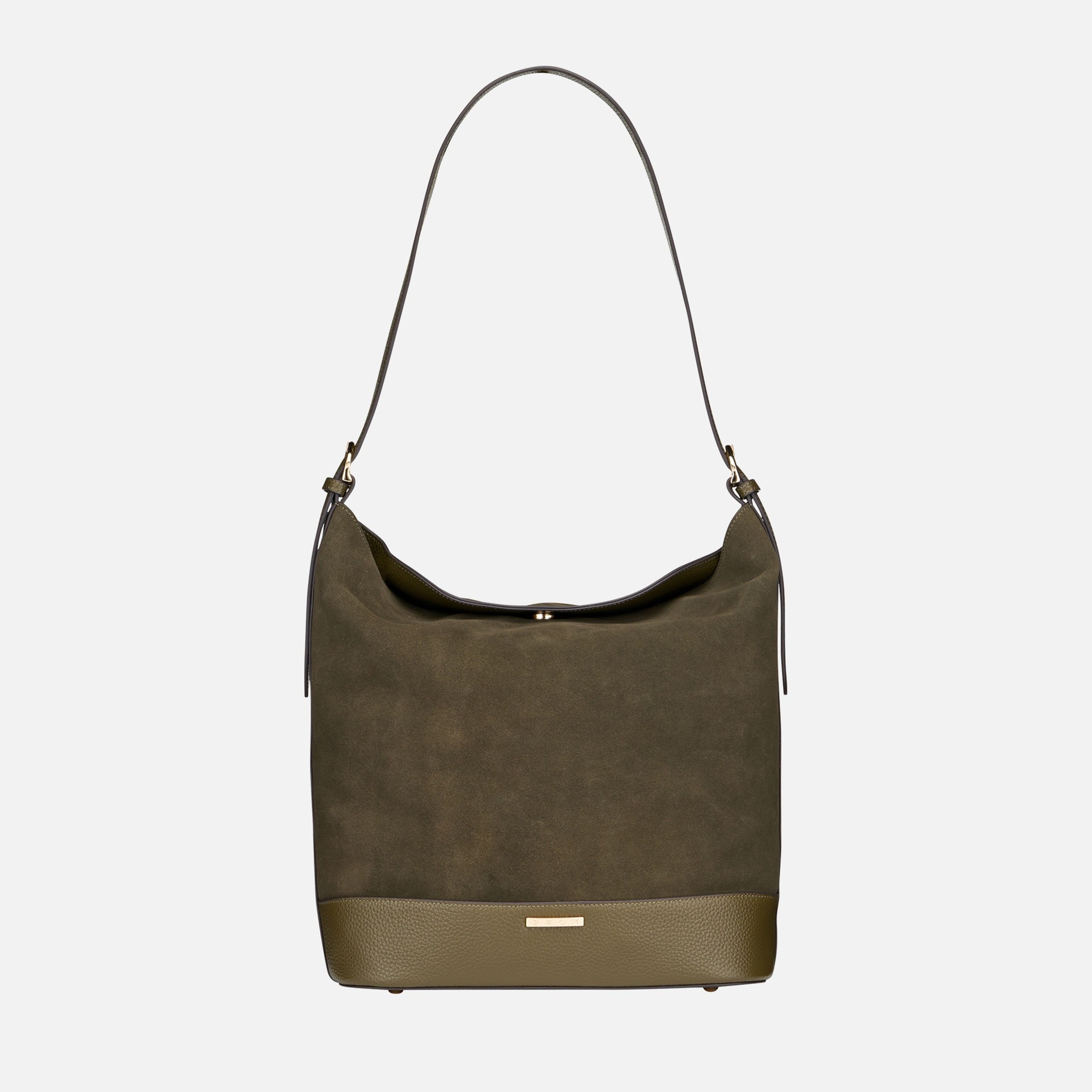 Khaki dámská kabelka Geox Alnoire - 001