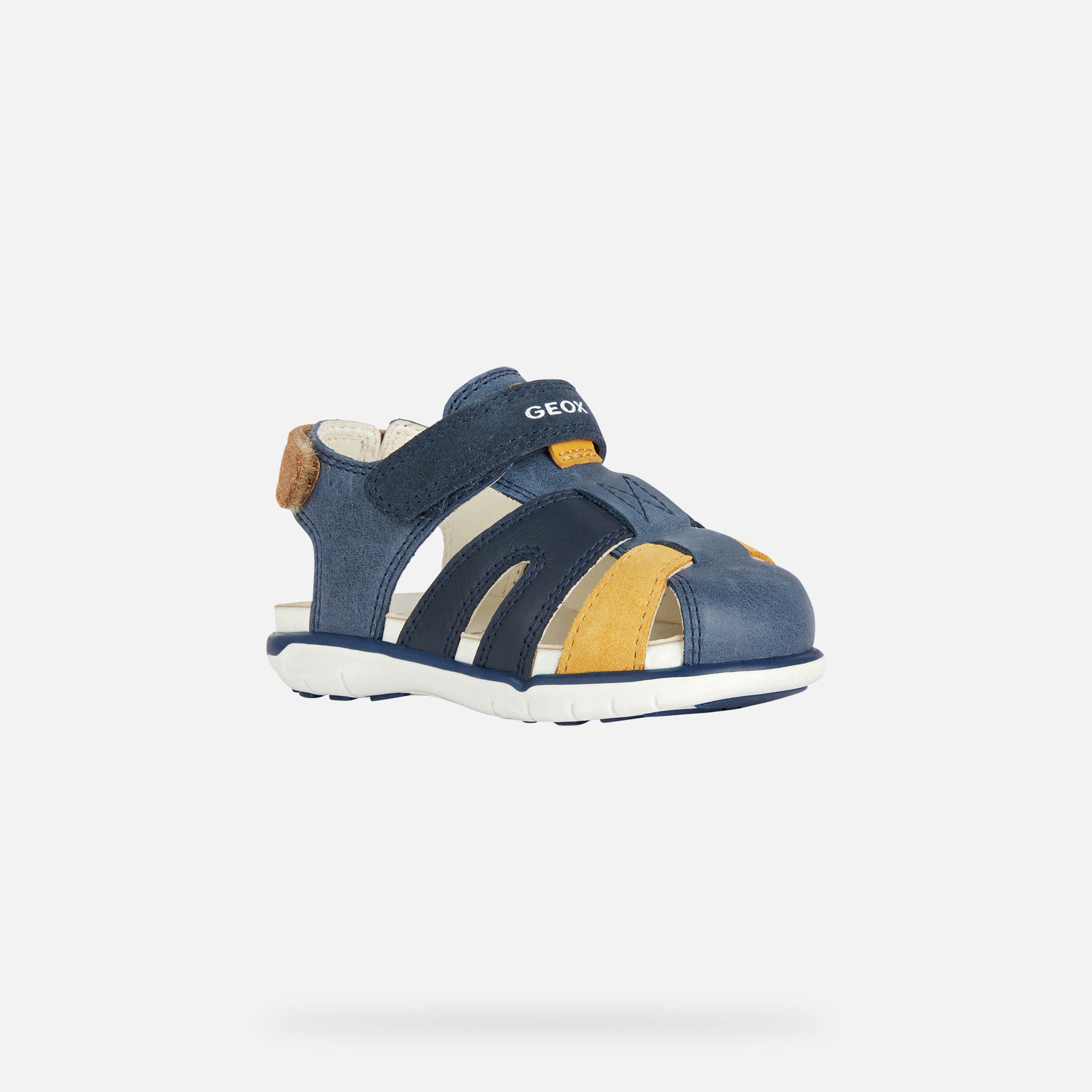 Granatowe sandały chłopięce Geox Sandal Delhi - 003
