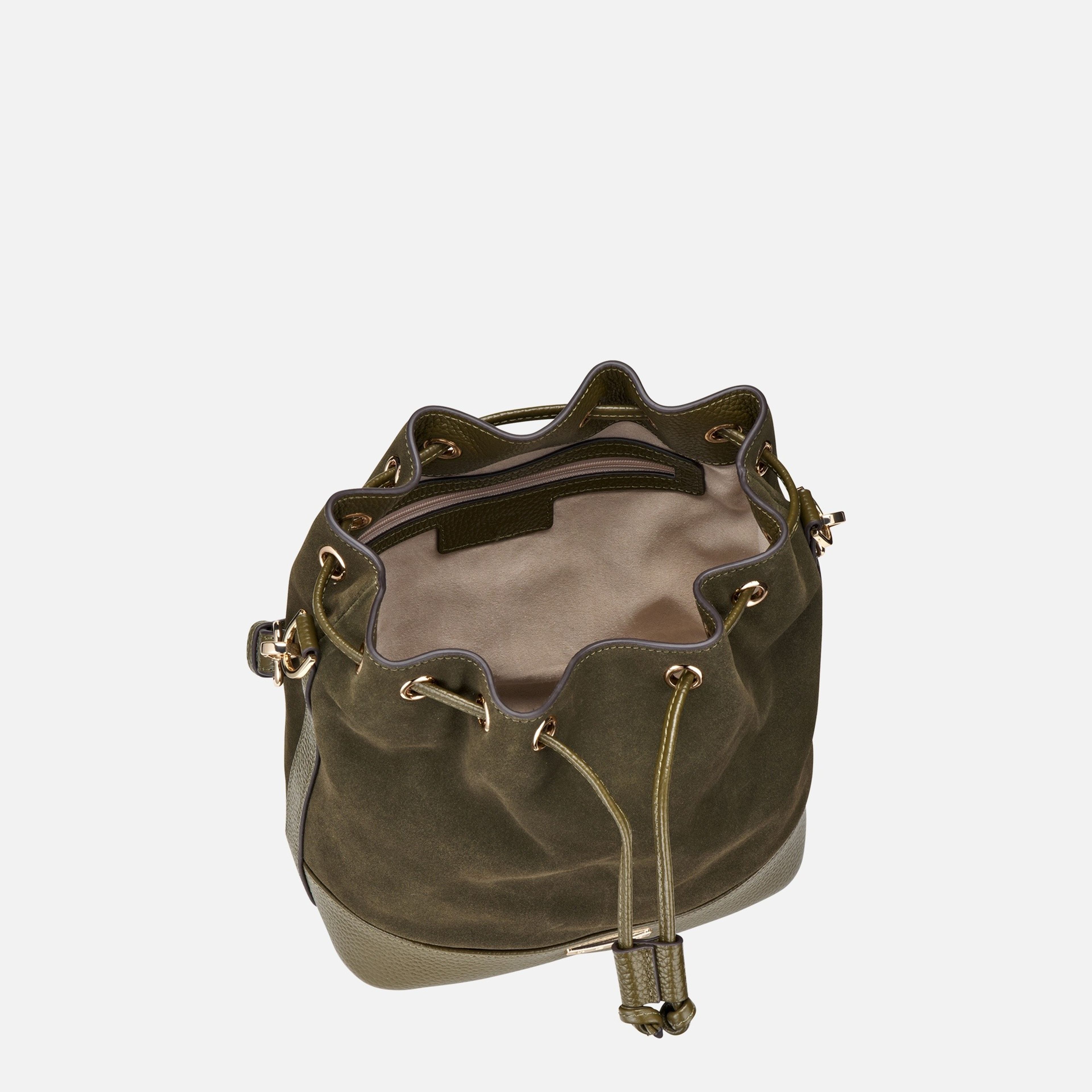 Khaki dámská kabelka Geox Nalvia - 004