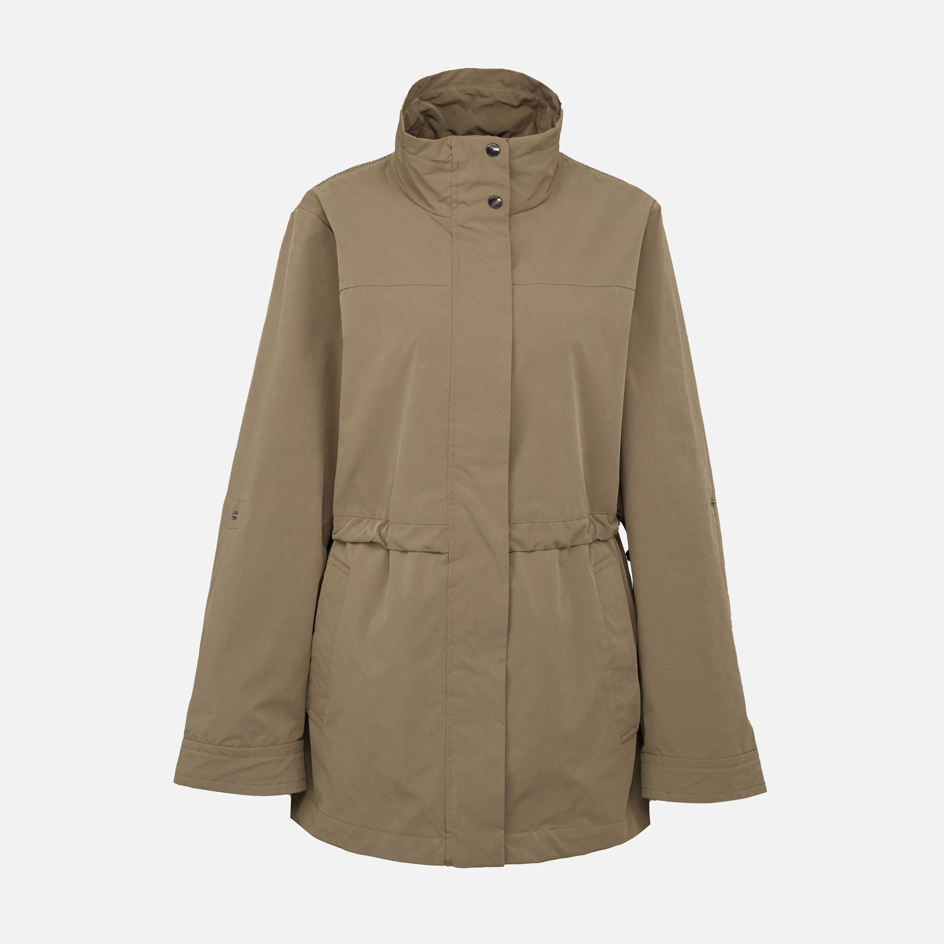 Dámska khaki bunda Geox Claudin