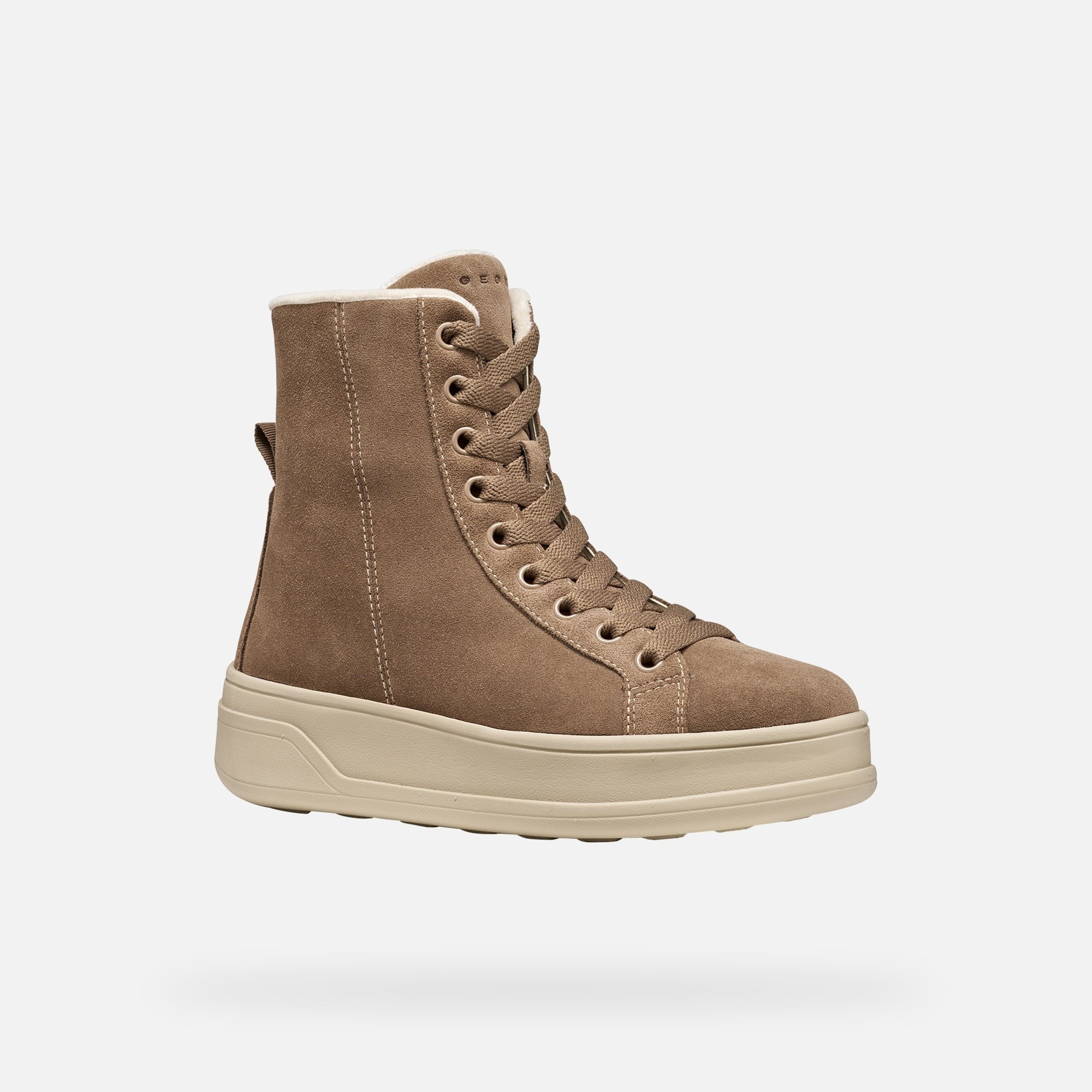 Ghete maro pentru femei Geox Spherica Ecub-2 - 003
