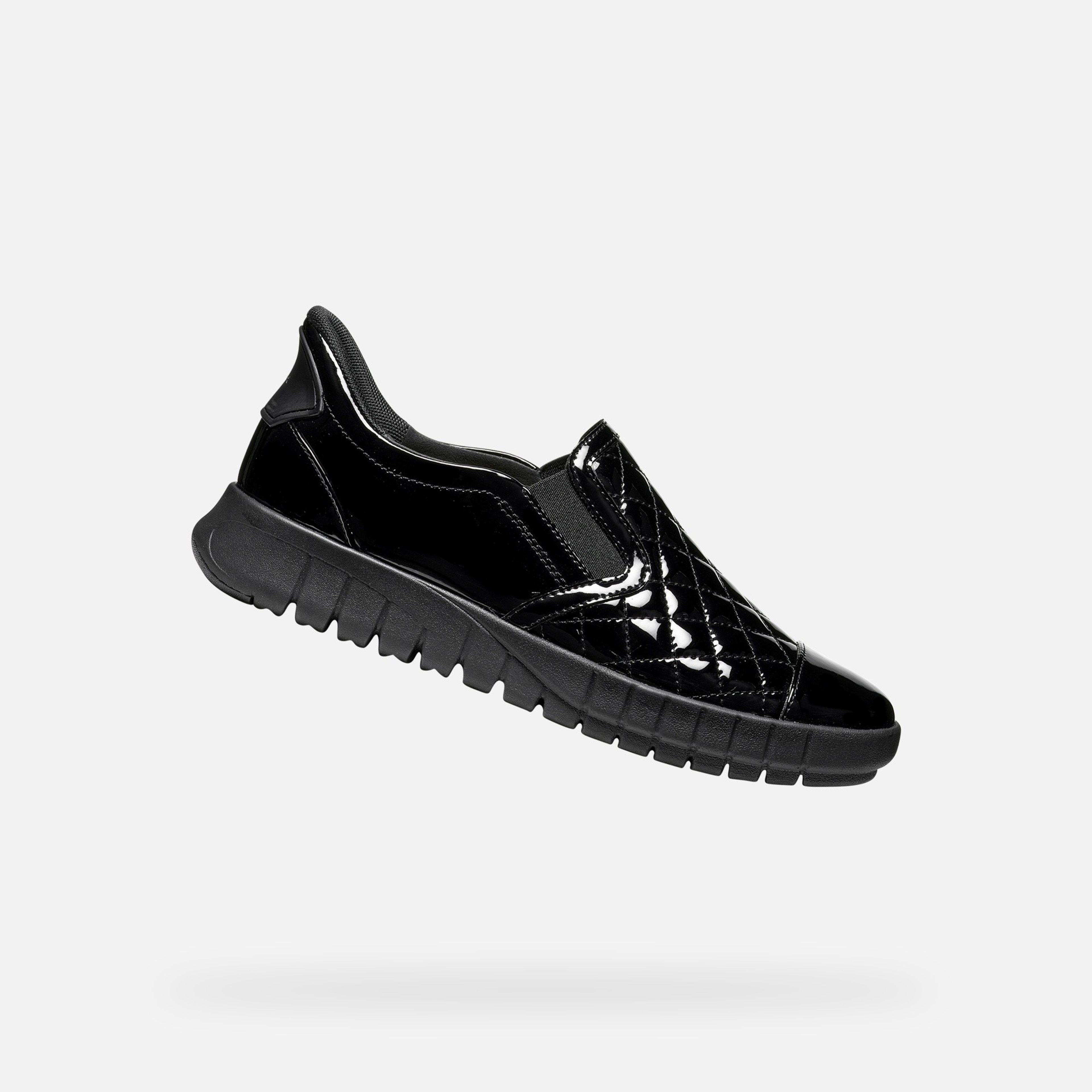 Černé dámské tenisky Geox Flextride Plus - 001