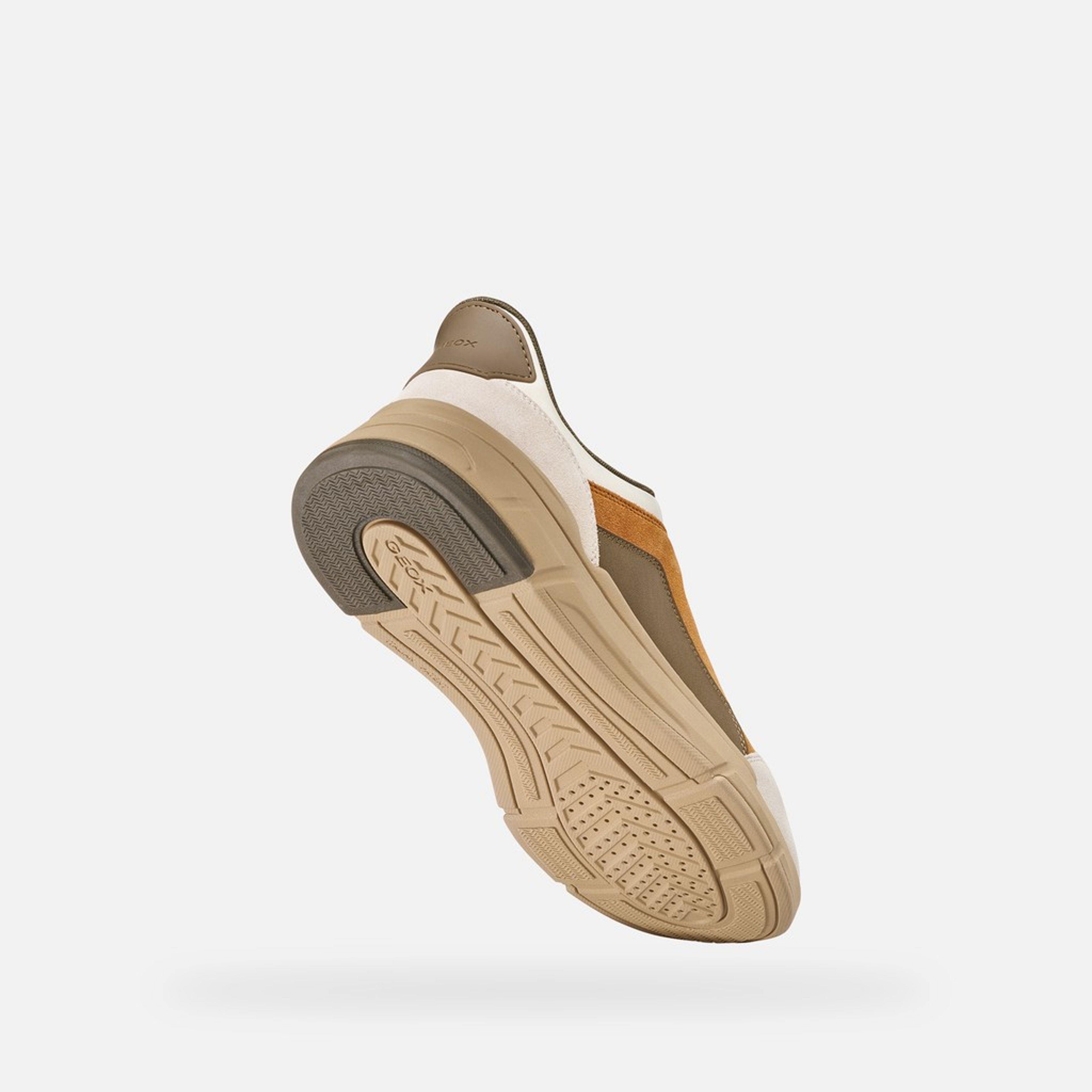 Brązowe męskie trampki Geox Vittour Plus - 007