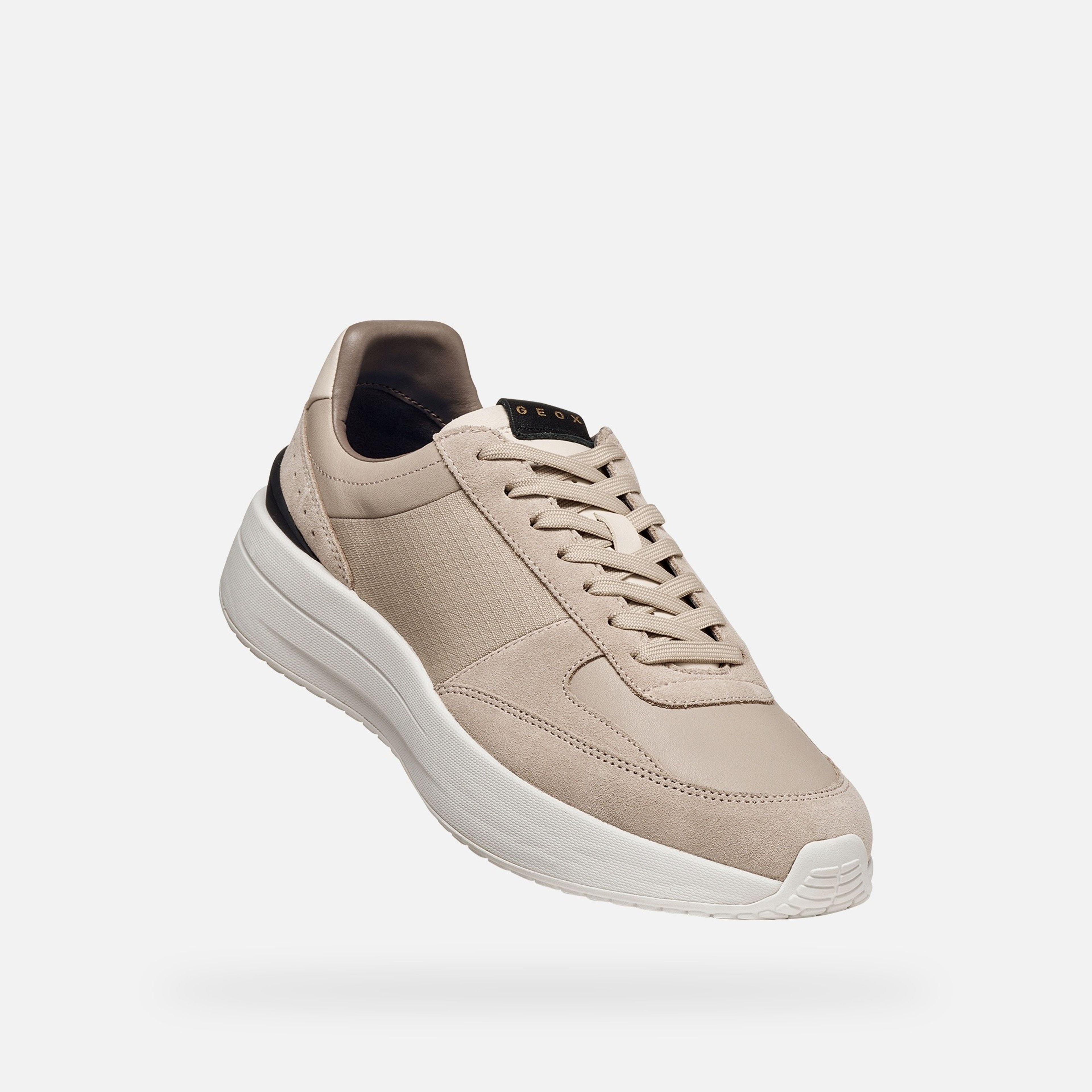 Béžové pánské tenisky Geox GXRN-01 - 005