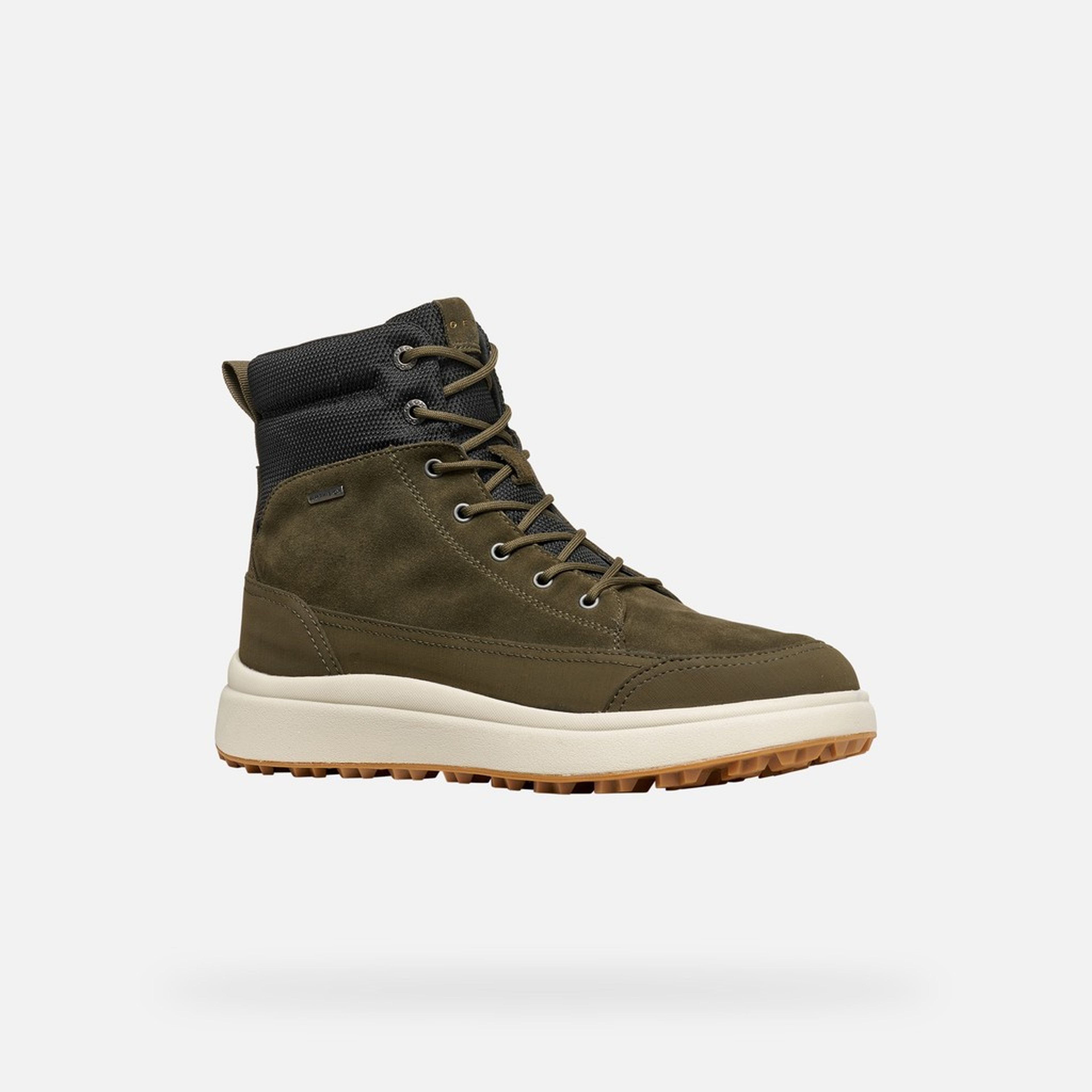 Khaki pánská kotníková obuv Geox Granito + Grip B A - 003