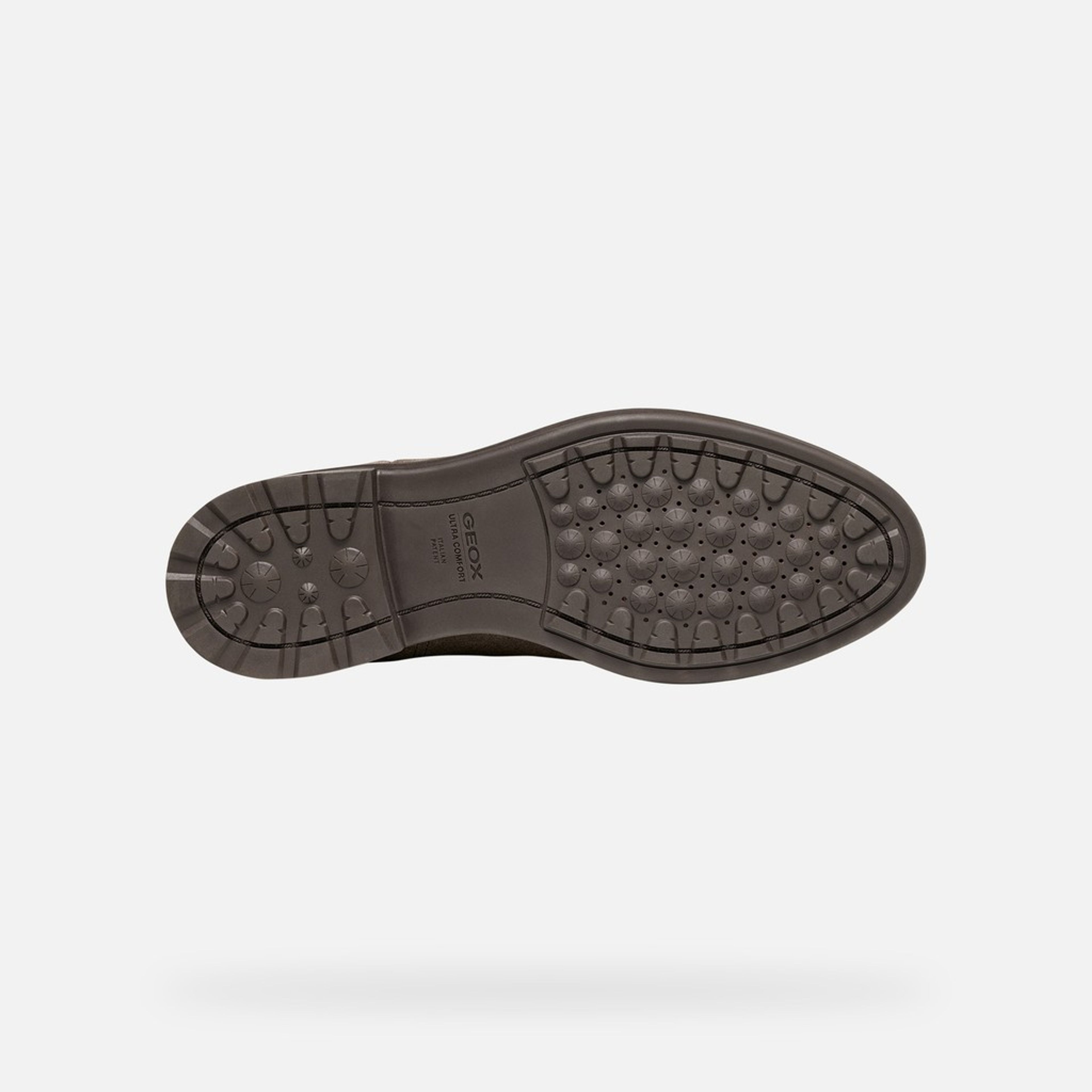 Tmavě hnědá dámská kotníková obuv Geox Walk Pleasure - 007