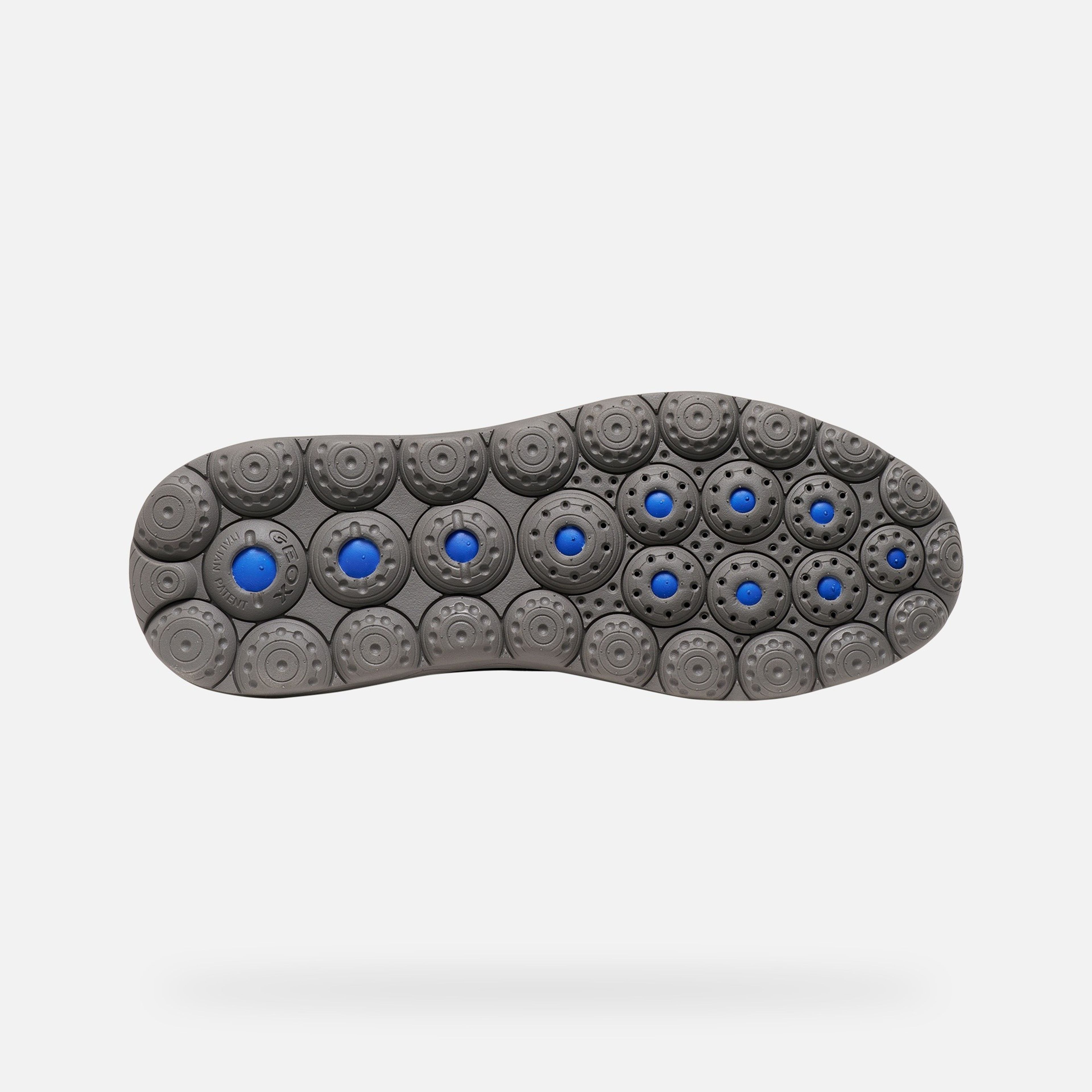 Tmavosivé pánske tenisky Geox Spherica - 007