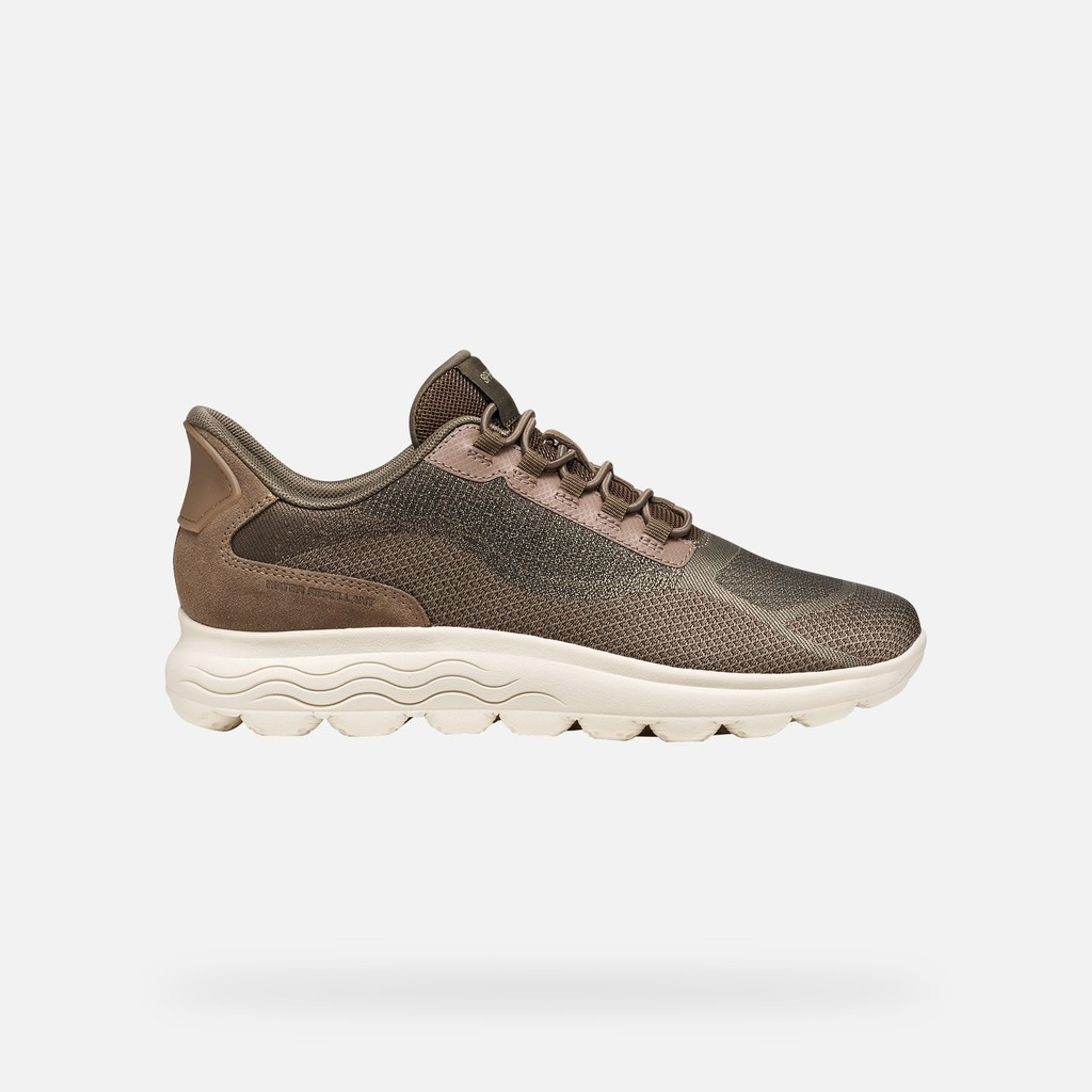Tmavě hnědé dámské tenisky Geox Spherica Plus - 002