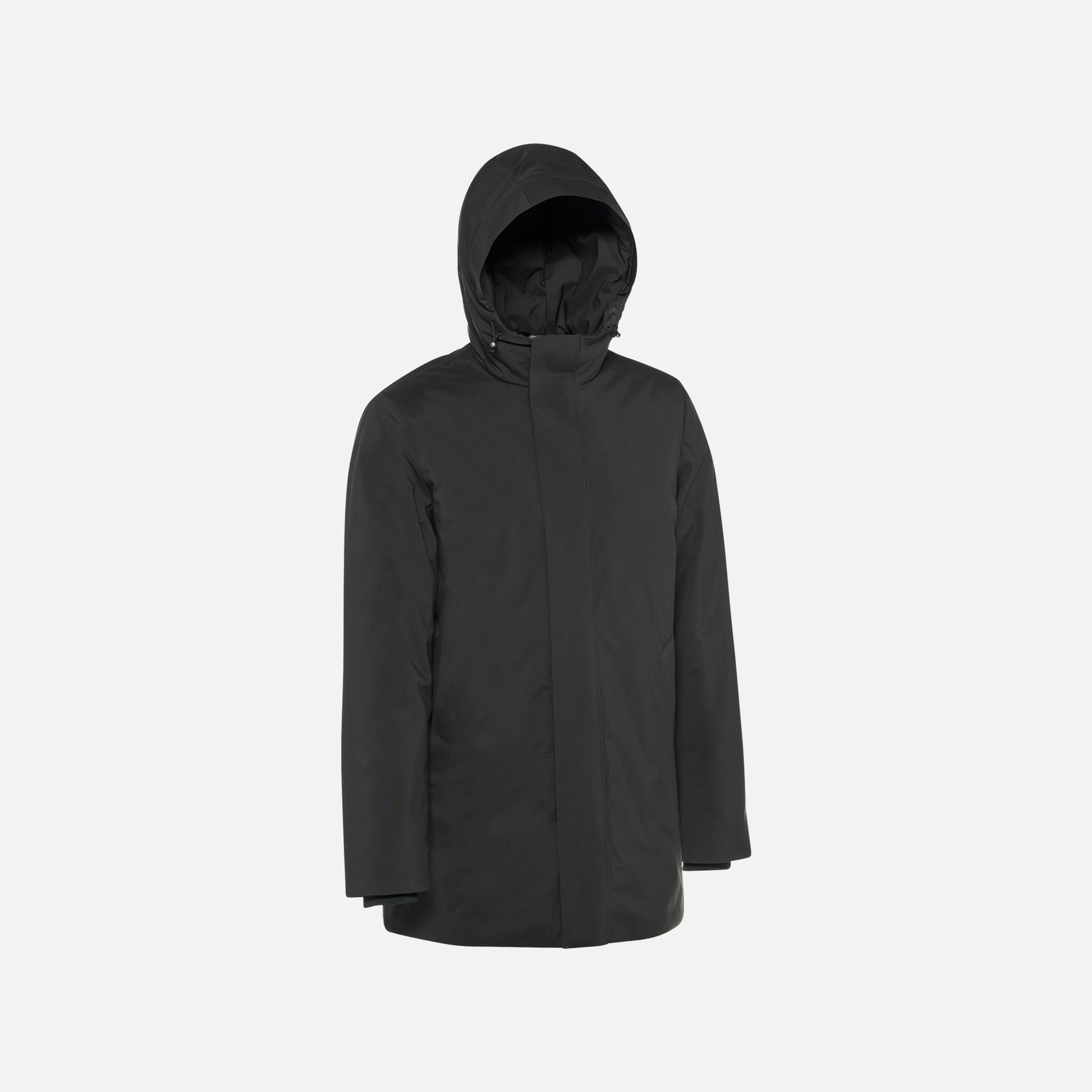 Czarna męska parka Geox Spherica - 006