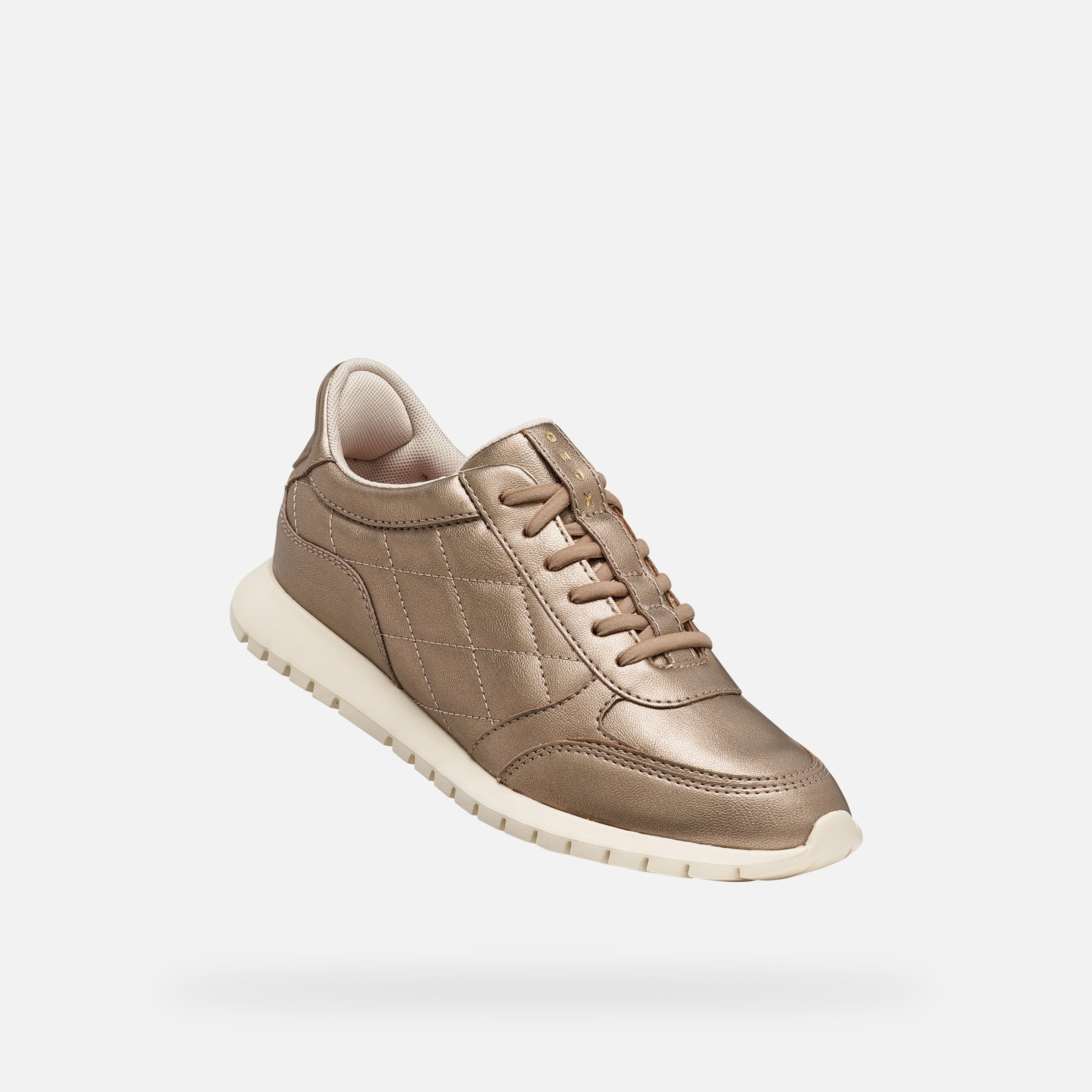 Béžové dámske tenisky Geox Sukie 2.0 Plus - 005