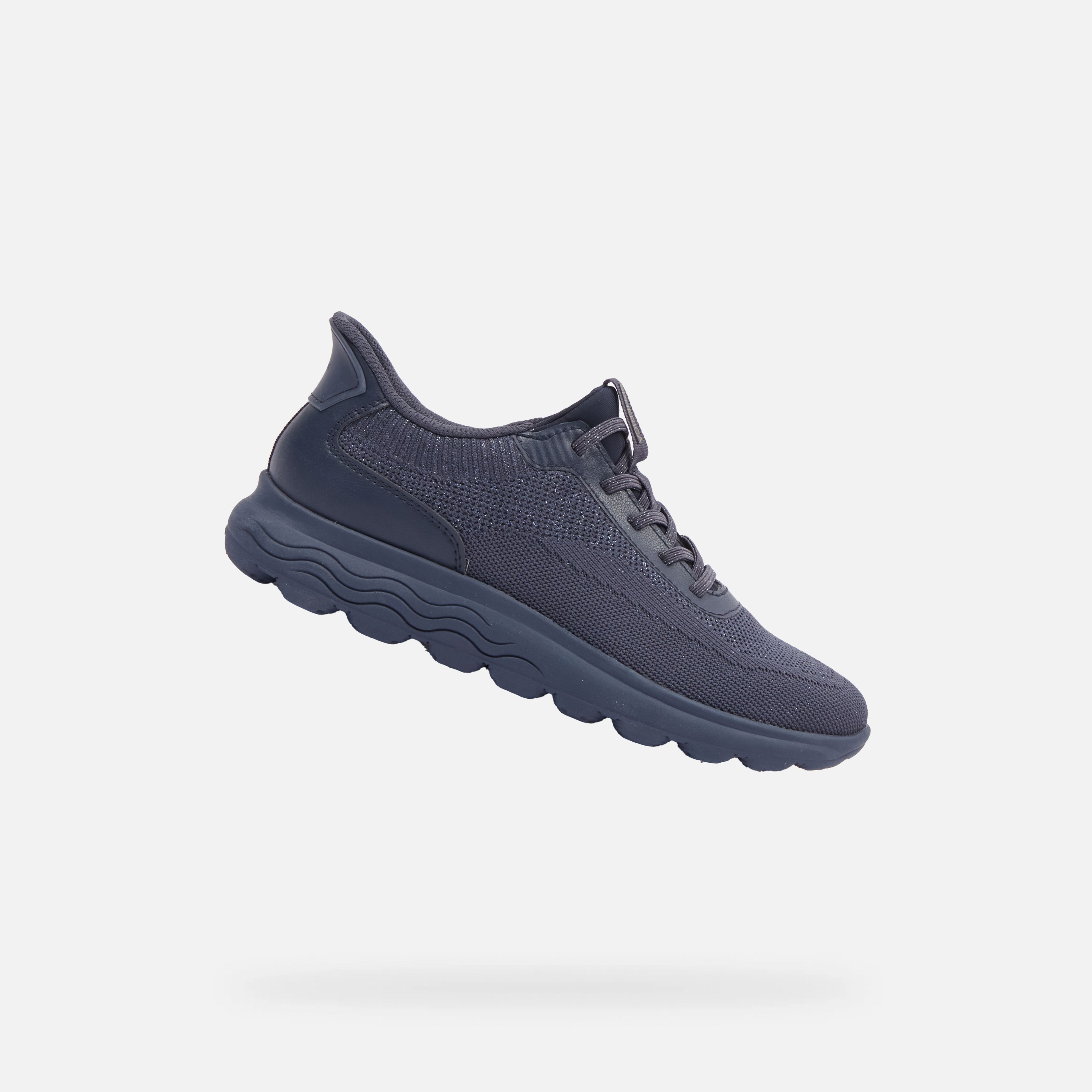 Tmavomodré dámske tenisky Geox Spherica Plus Fast in