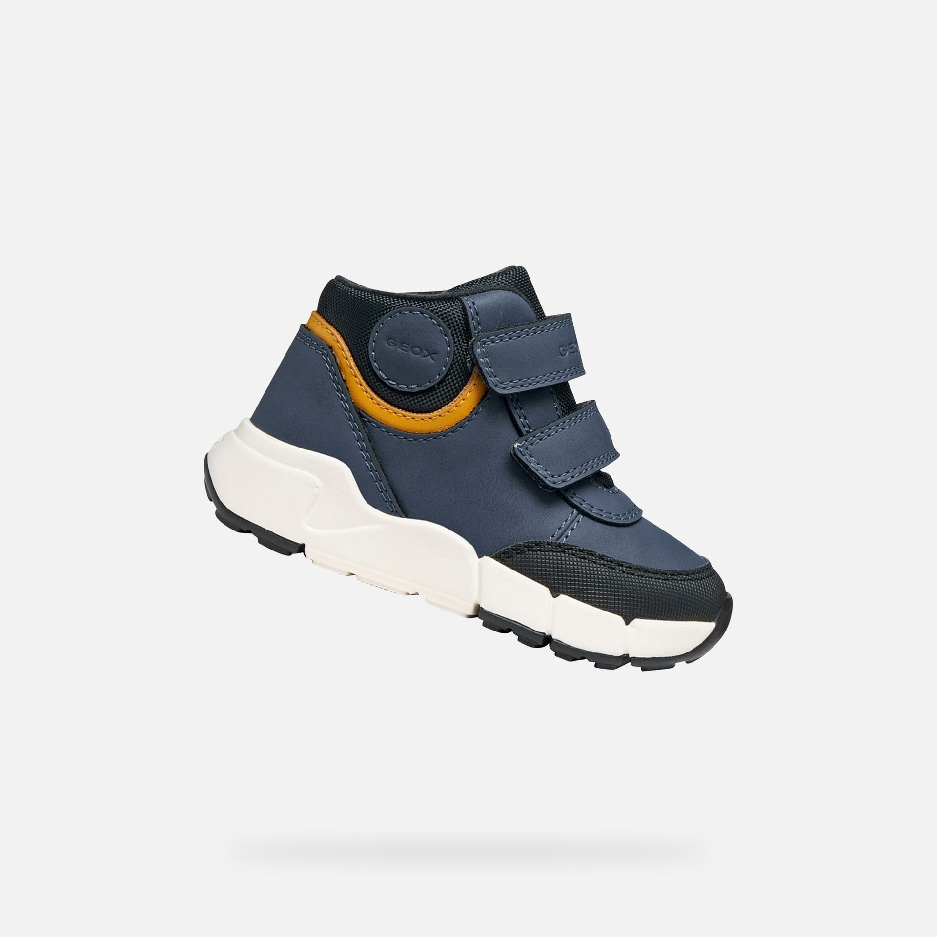 Modrá chlapčenská členková obuv Geox Flexyper Mini - 001