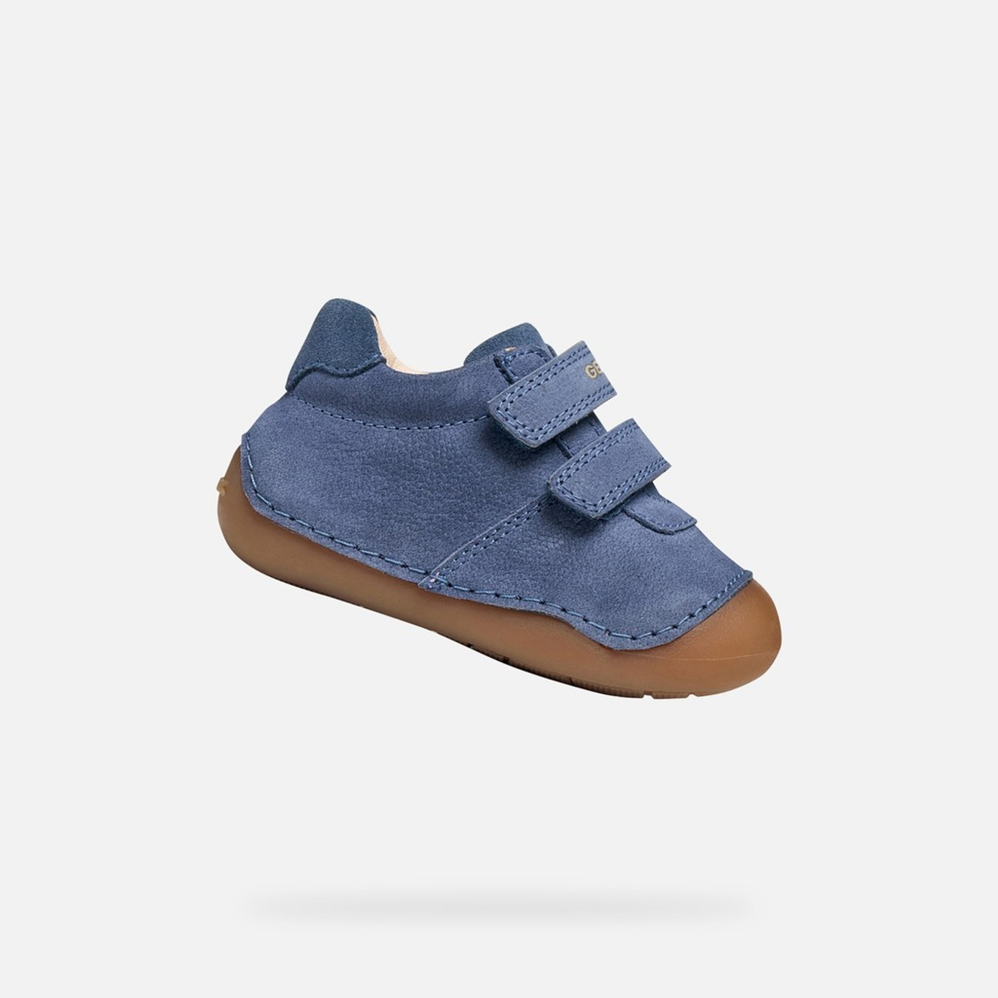 Modrá chlapecká obuv pro první kroky Geox Tutim - 001