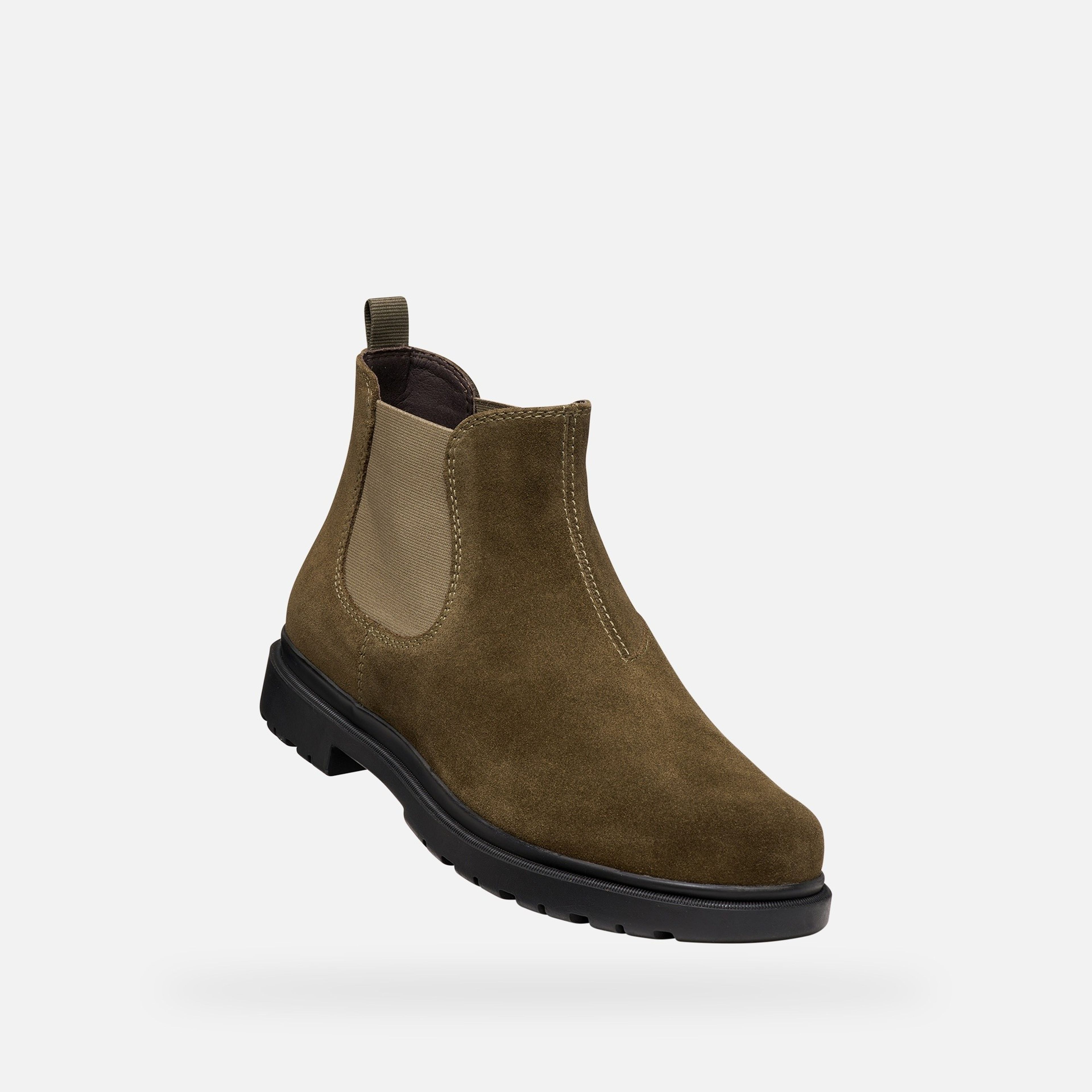 Khaki pánska členková obuv Geox Andalo - 005