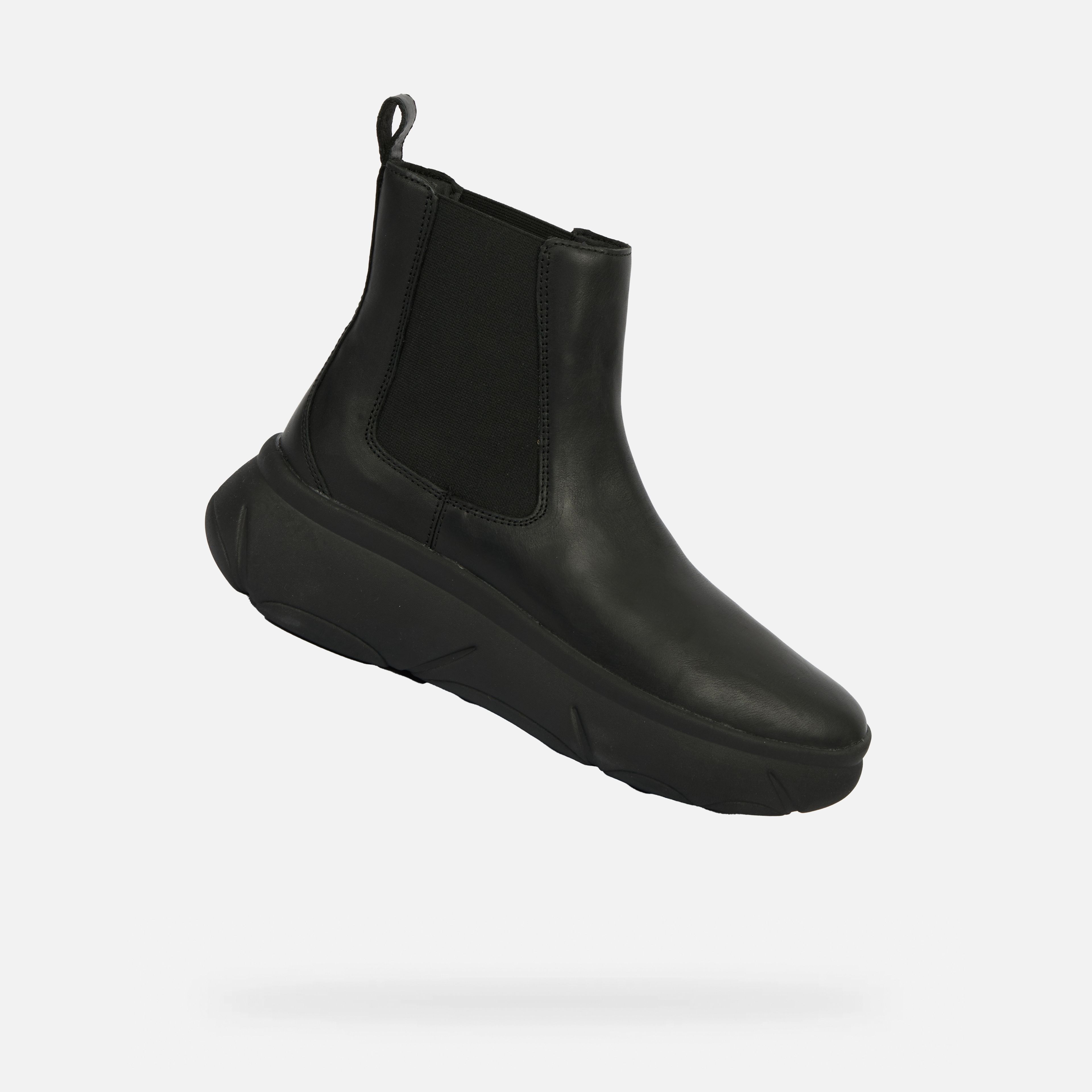 Czarne damskie botki Geox Nebula 2.0 X