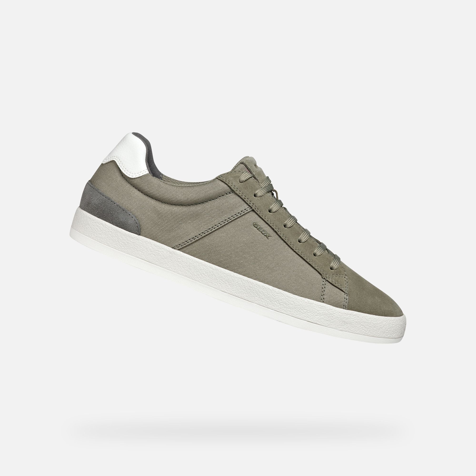 Geox U SERIFOS B Sneakers voor heren, lichtgrijs, 46 EU, lichtgrijs, 46 EU