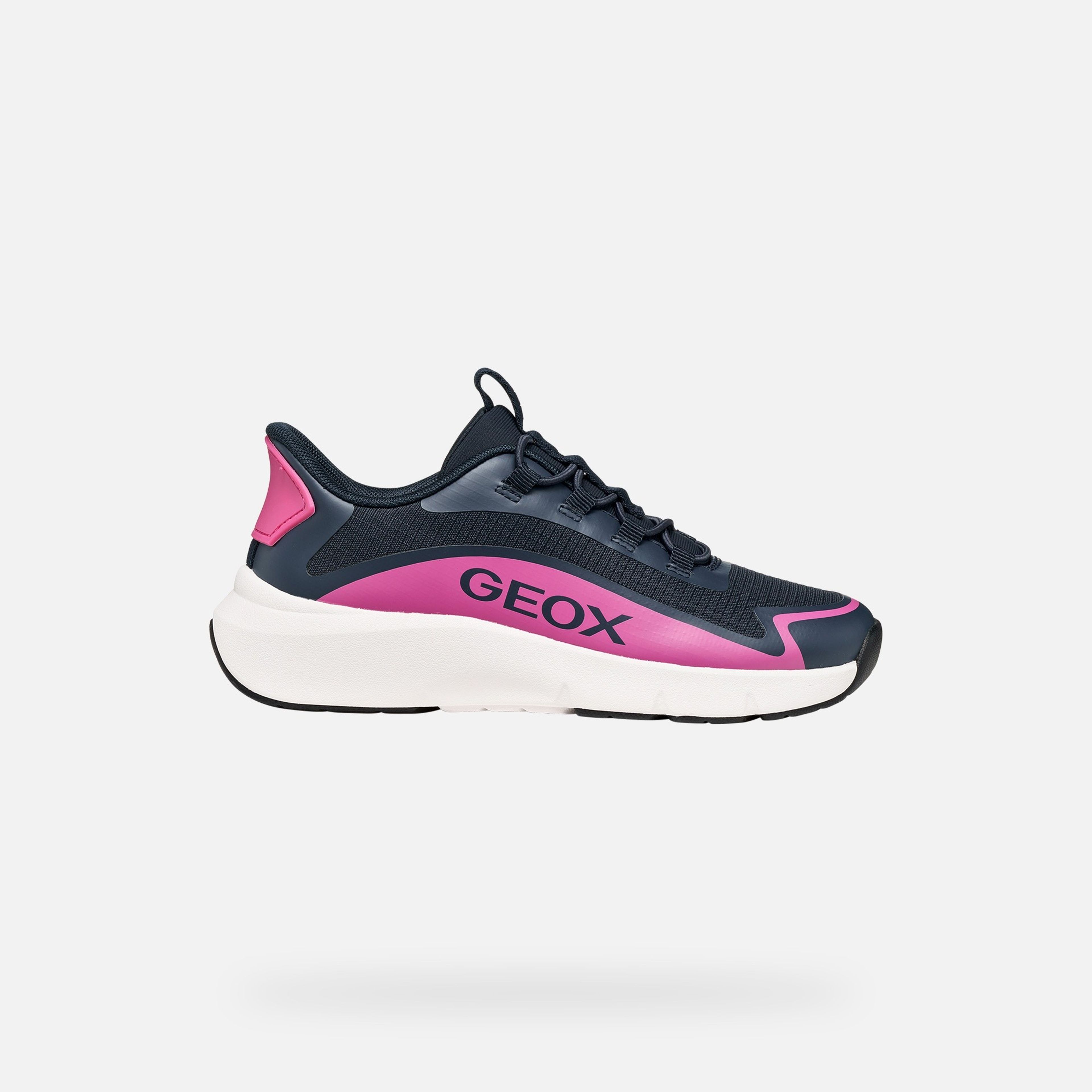 Tmavomodré dievčenské tenisky Geox Pro-ran Fast in - 002