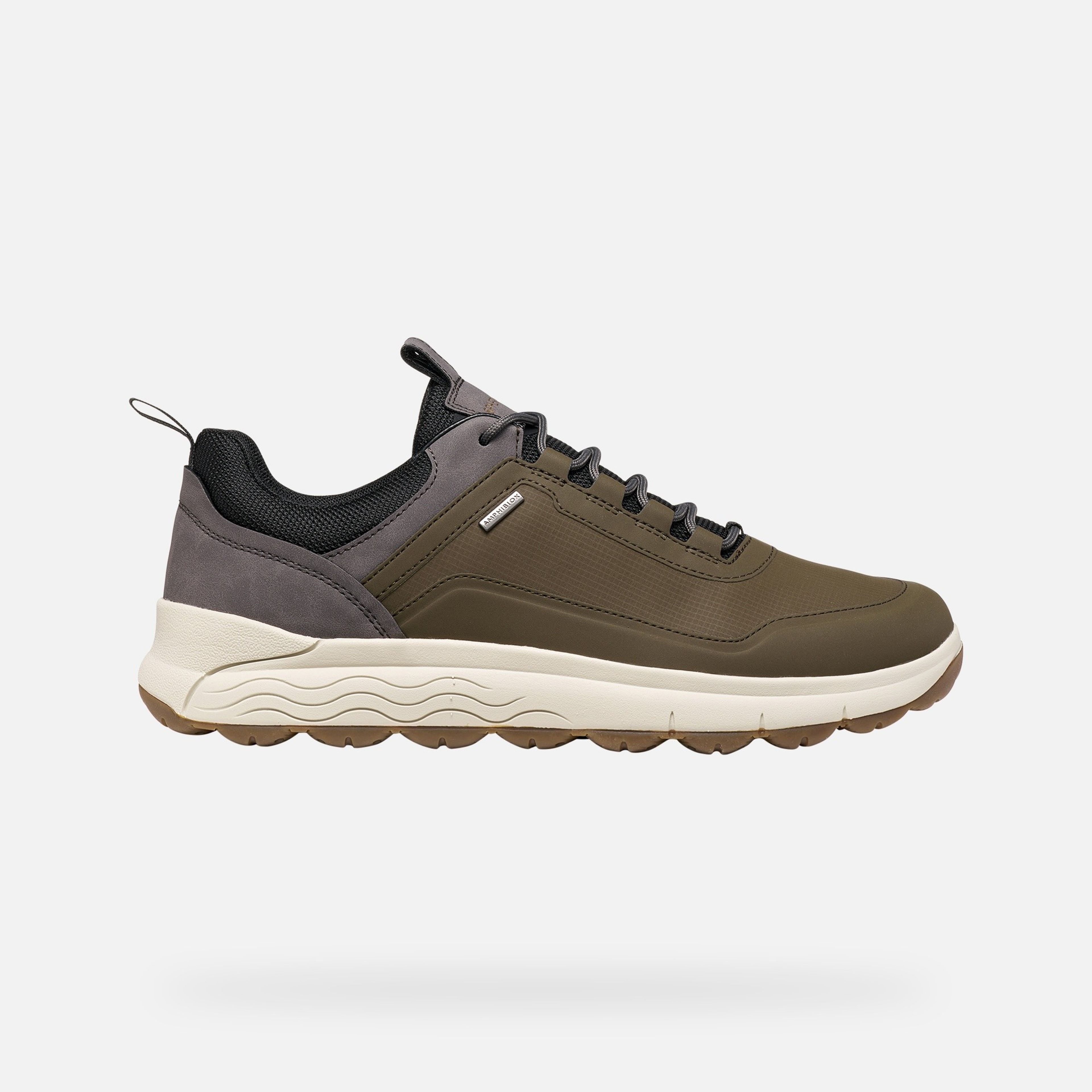 Khaki pánske tenisky Geox Spherica 4X4 B ABX - 002