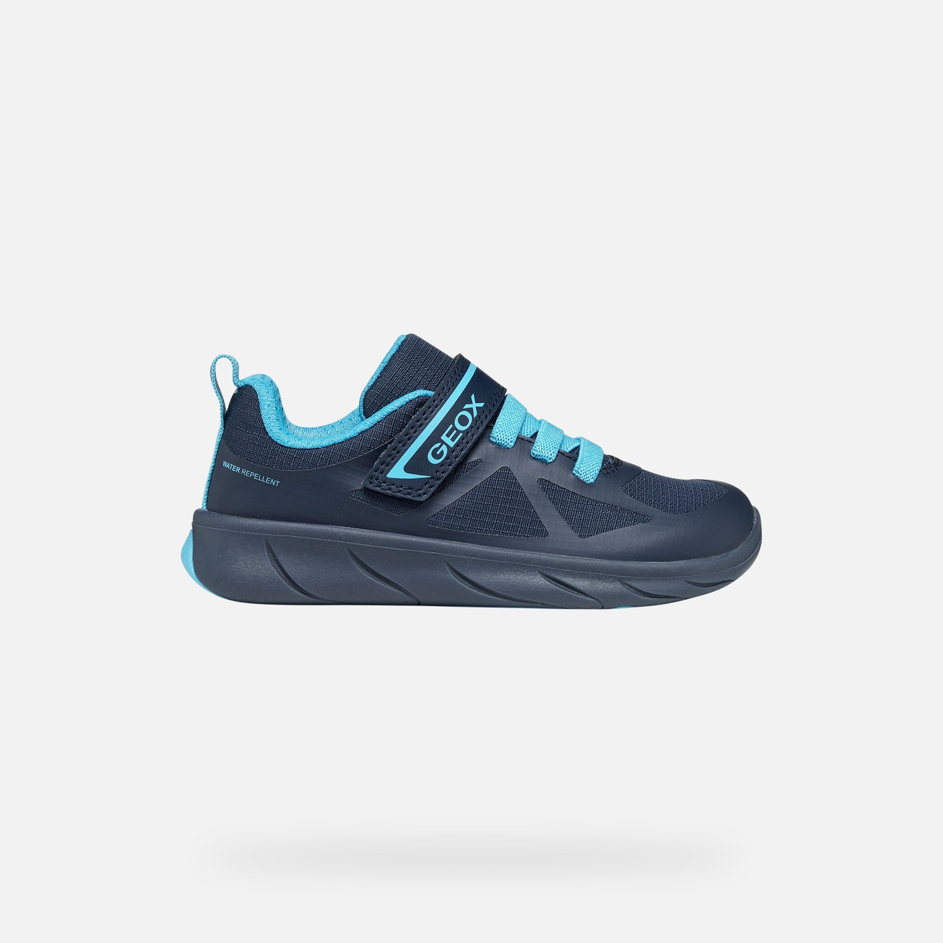 Tmavě modré chlapecké tenisky Geox Foot-run - 002