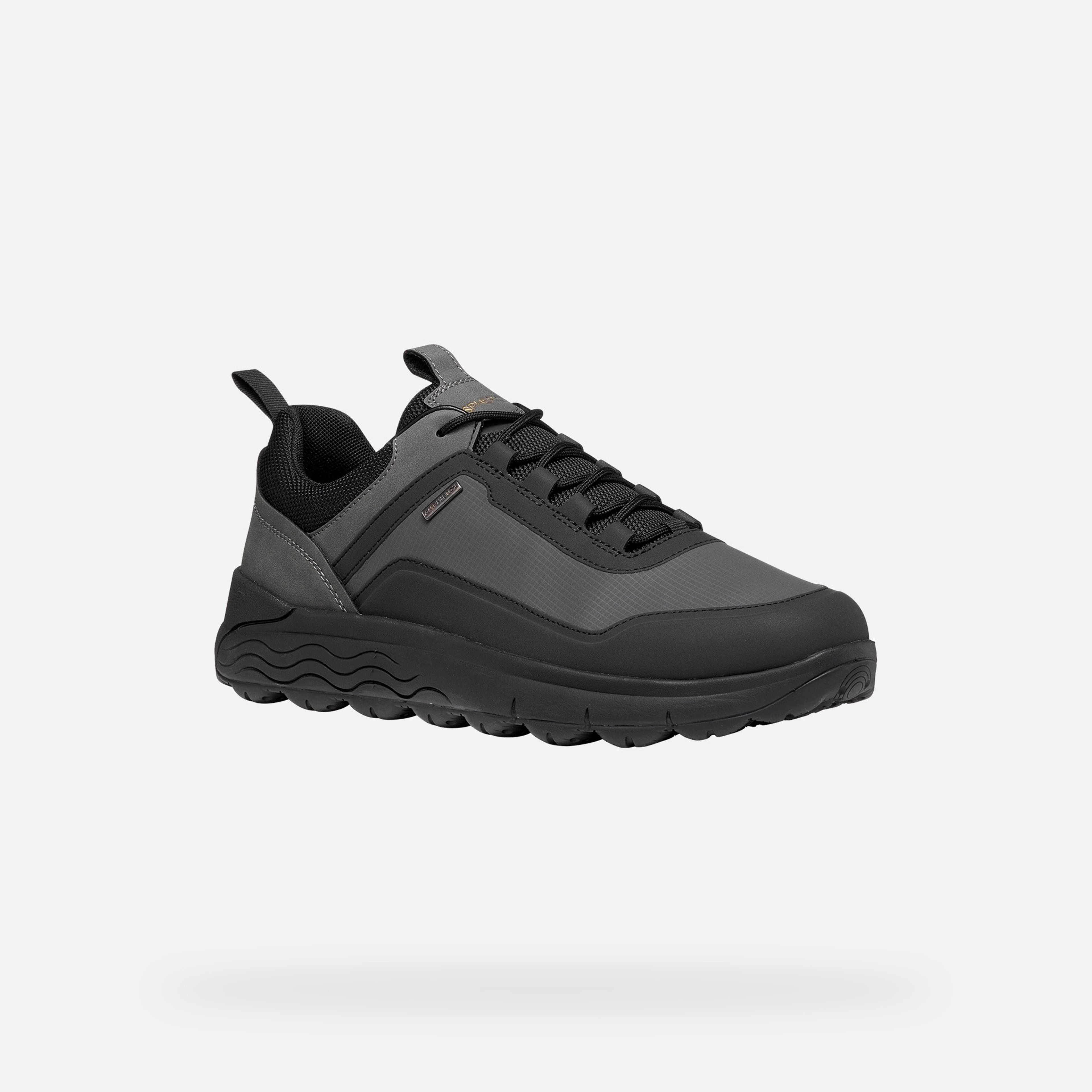 Šedé pánské tenisky Geox Spherica 4X4 B Abx - 004