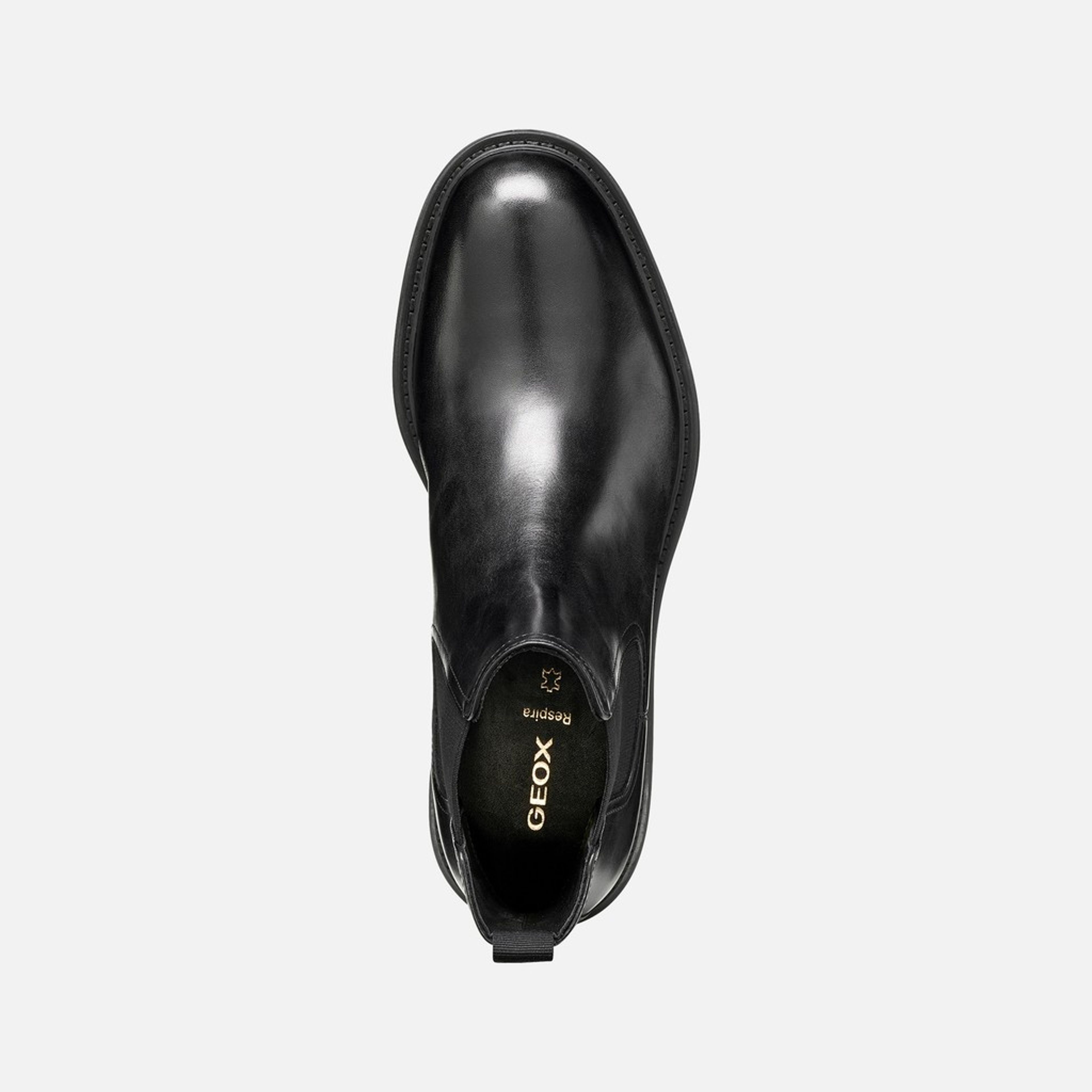 Ghete negre pentru bărbați Geox Bexford - 006