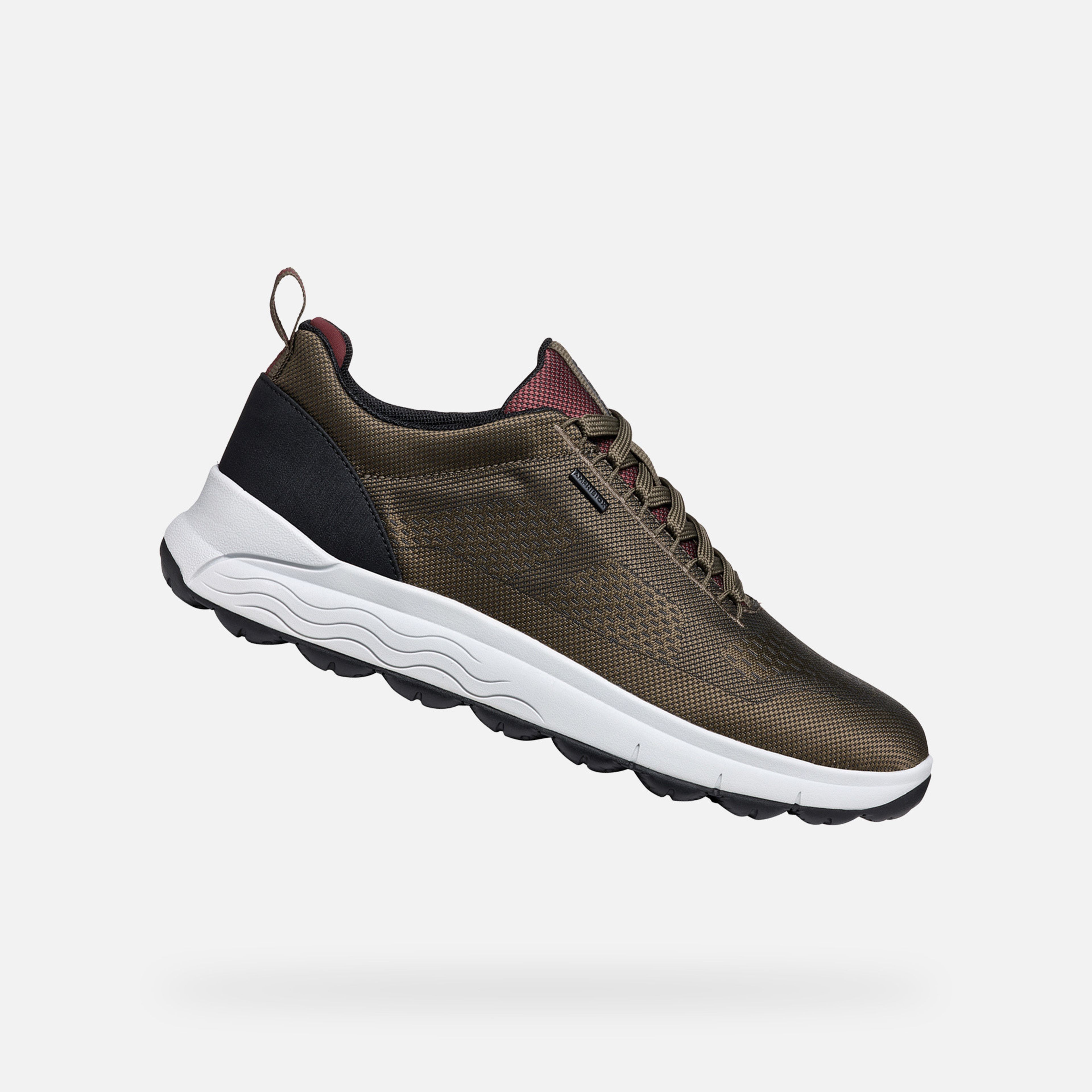 Khaki pánské tenisky Geox Spherica 4x4 B ABX - 001