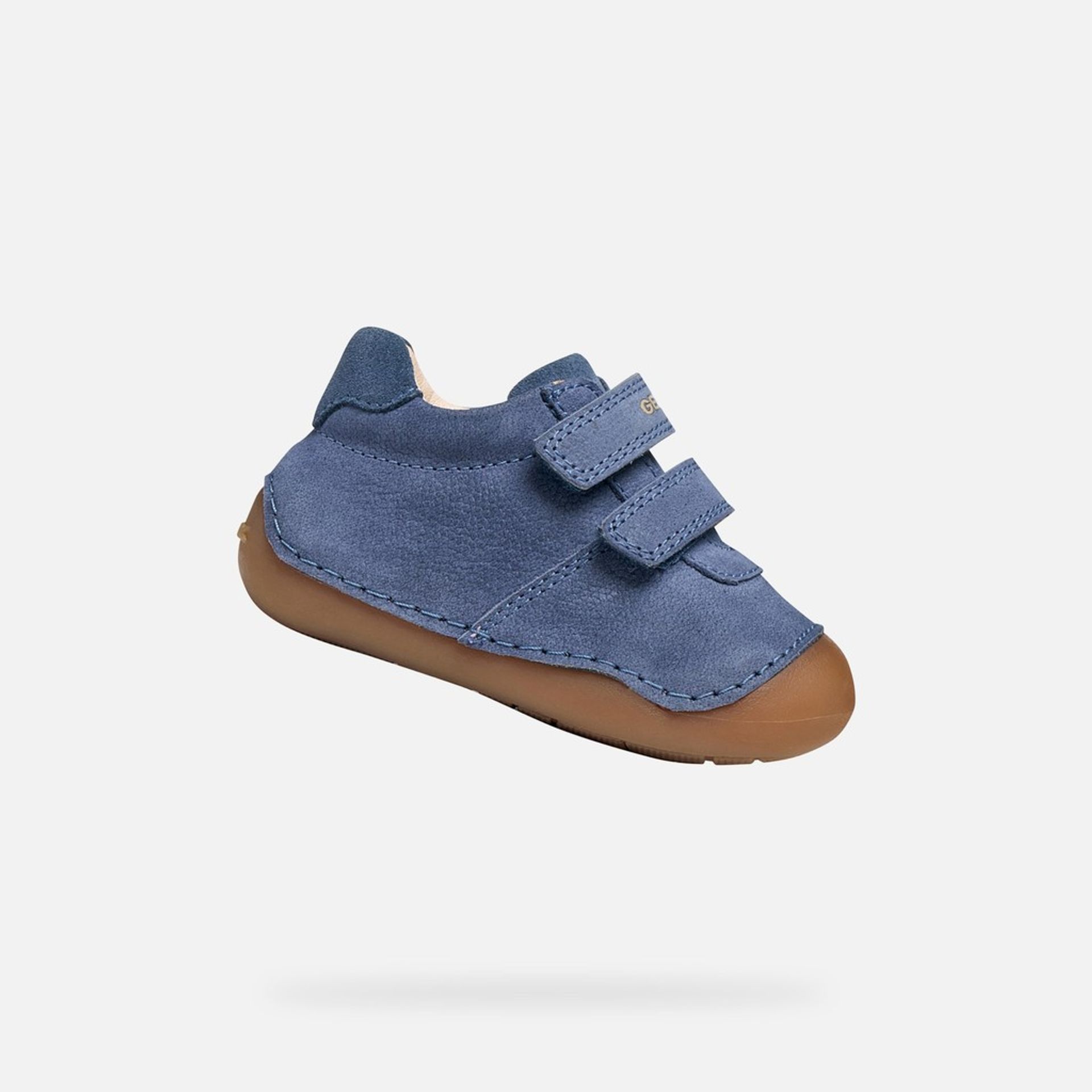Modrá chlapecká obuv pro první kroky Geox Tutim - 001