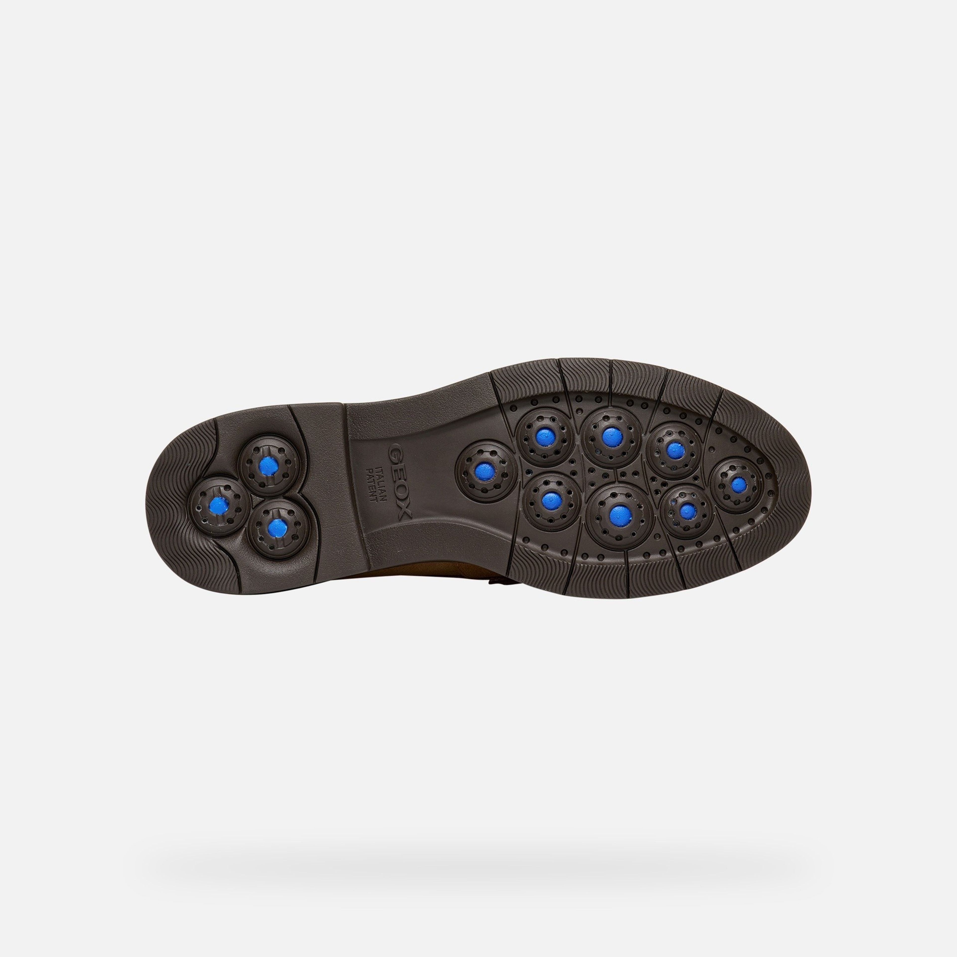 Hnědá dámská mokasíny Geox Spherica EC1 - 008