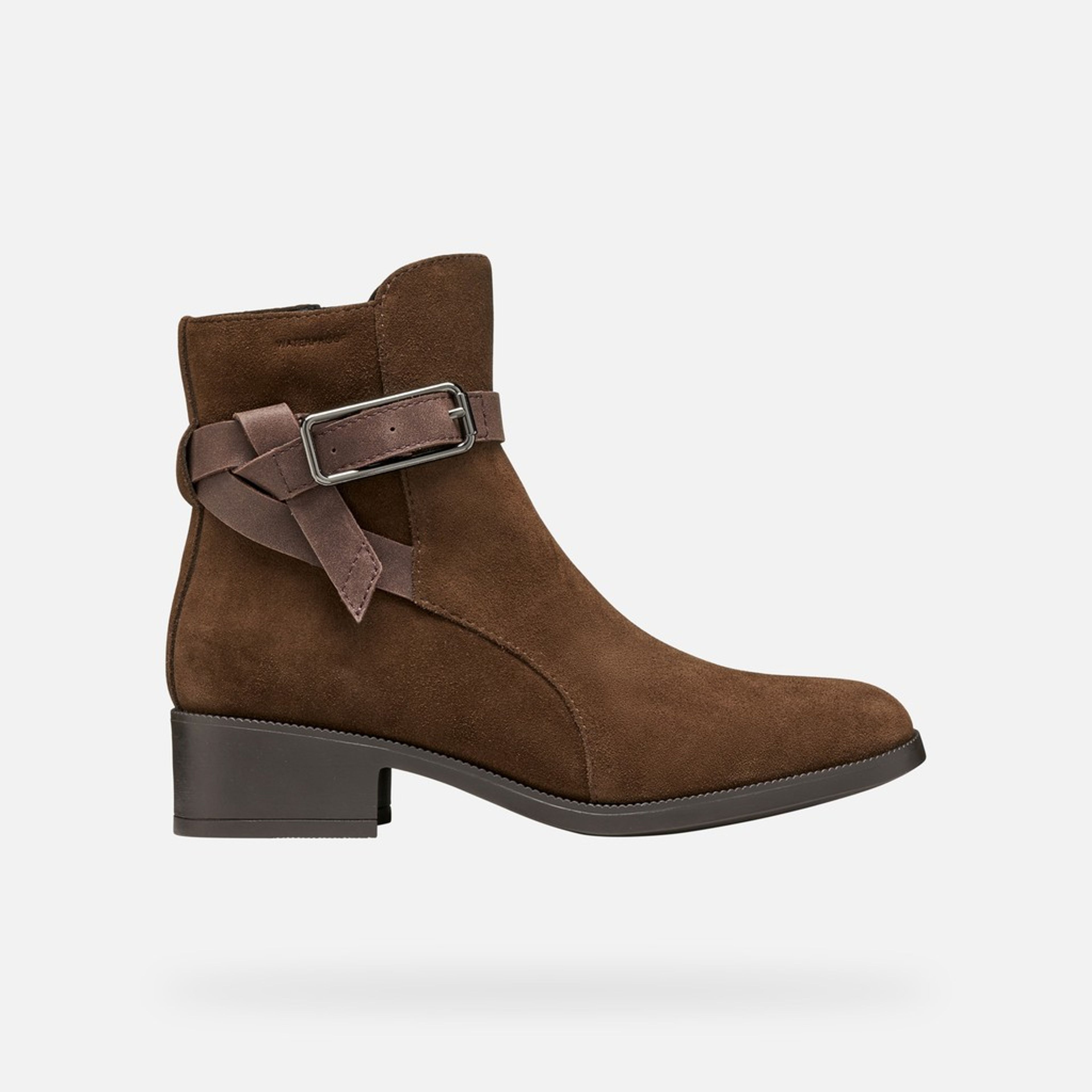 Ghete maro închis pentru femei Geox Camexia WPF - 002