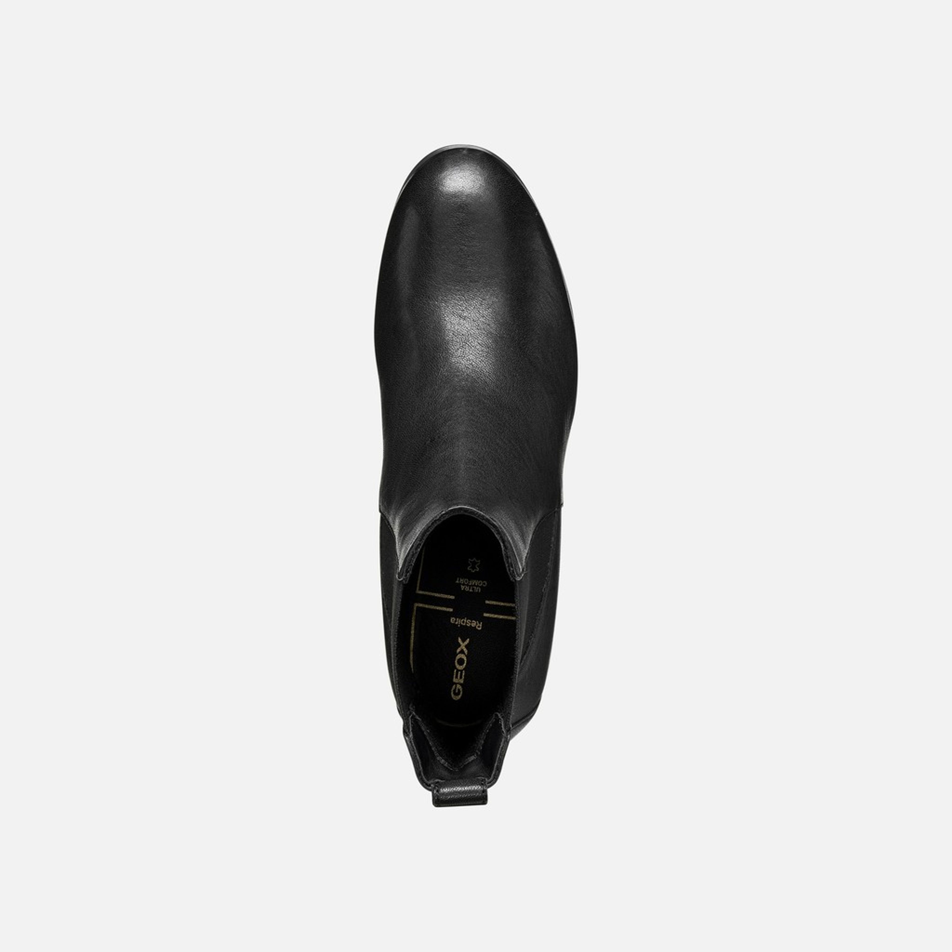 Ghete negre pentru femei Geox Walk Pleasure 55T - 006