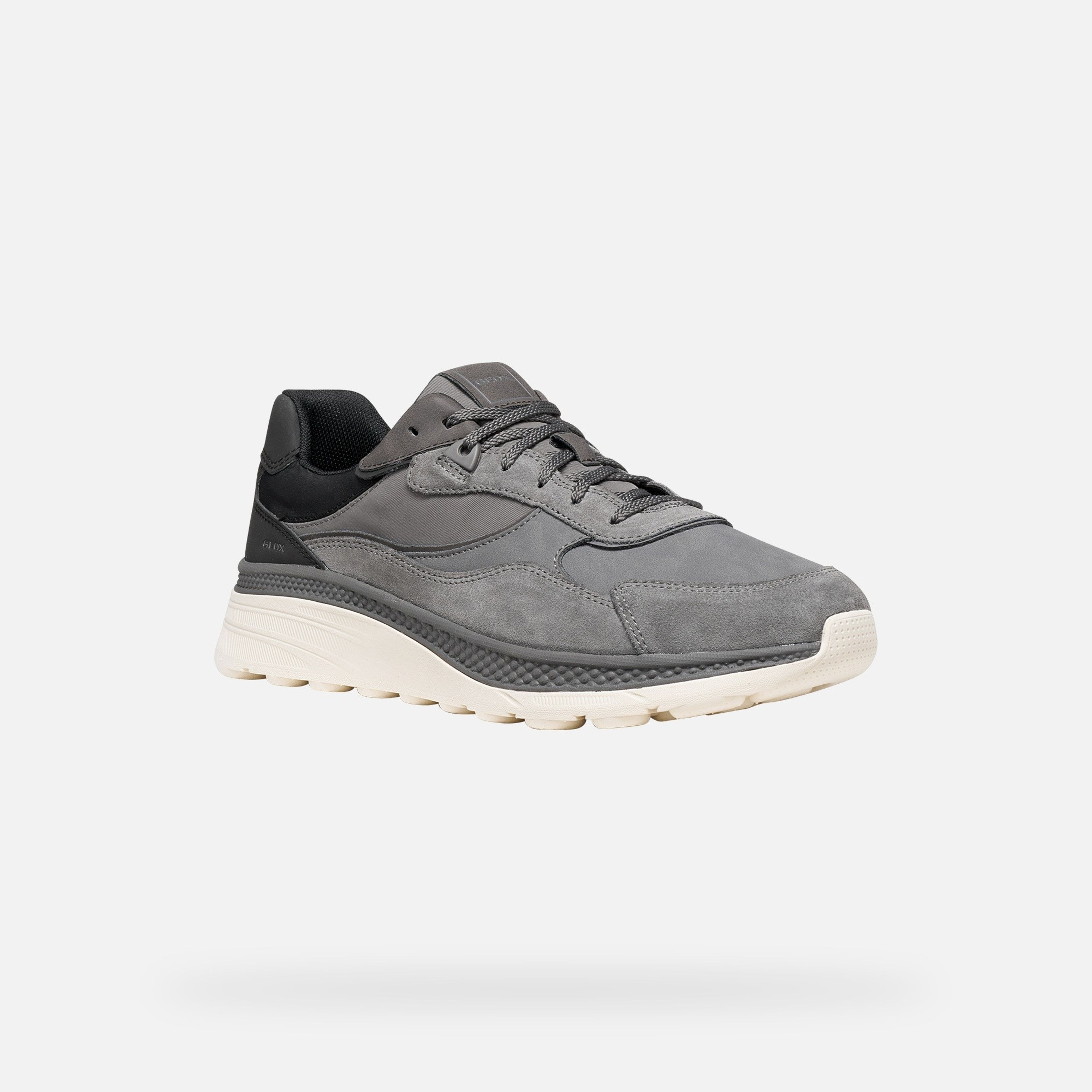 Tmavosivé pánske tenisky Geox Spherica Actif X1 - 003