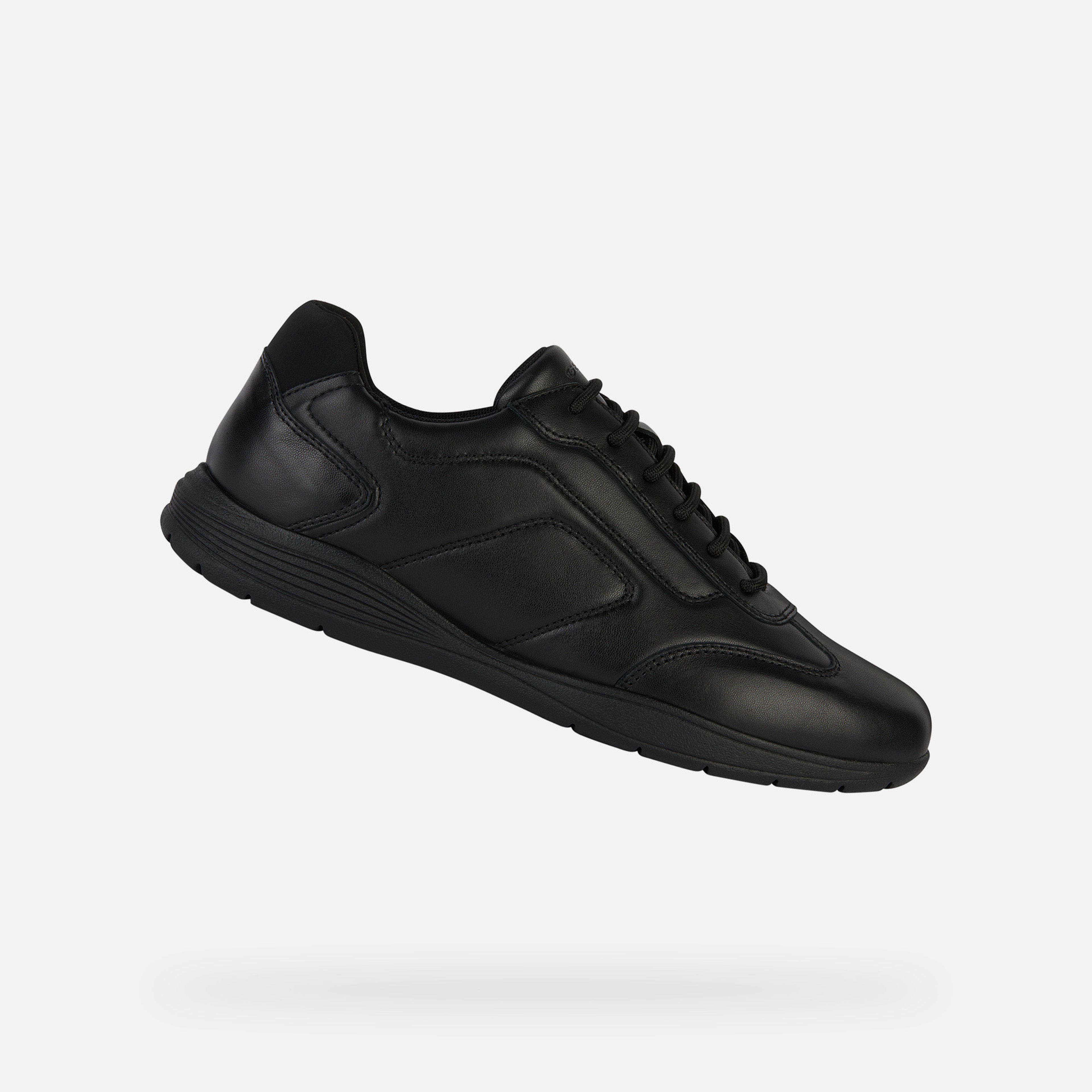 Czarne sneakersy męskie Geox Spherica EC2