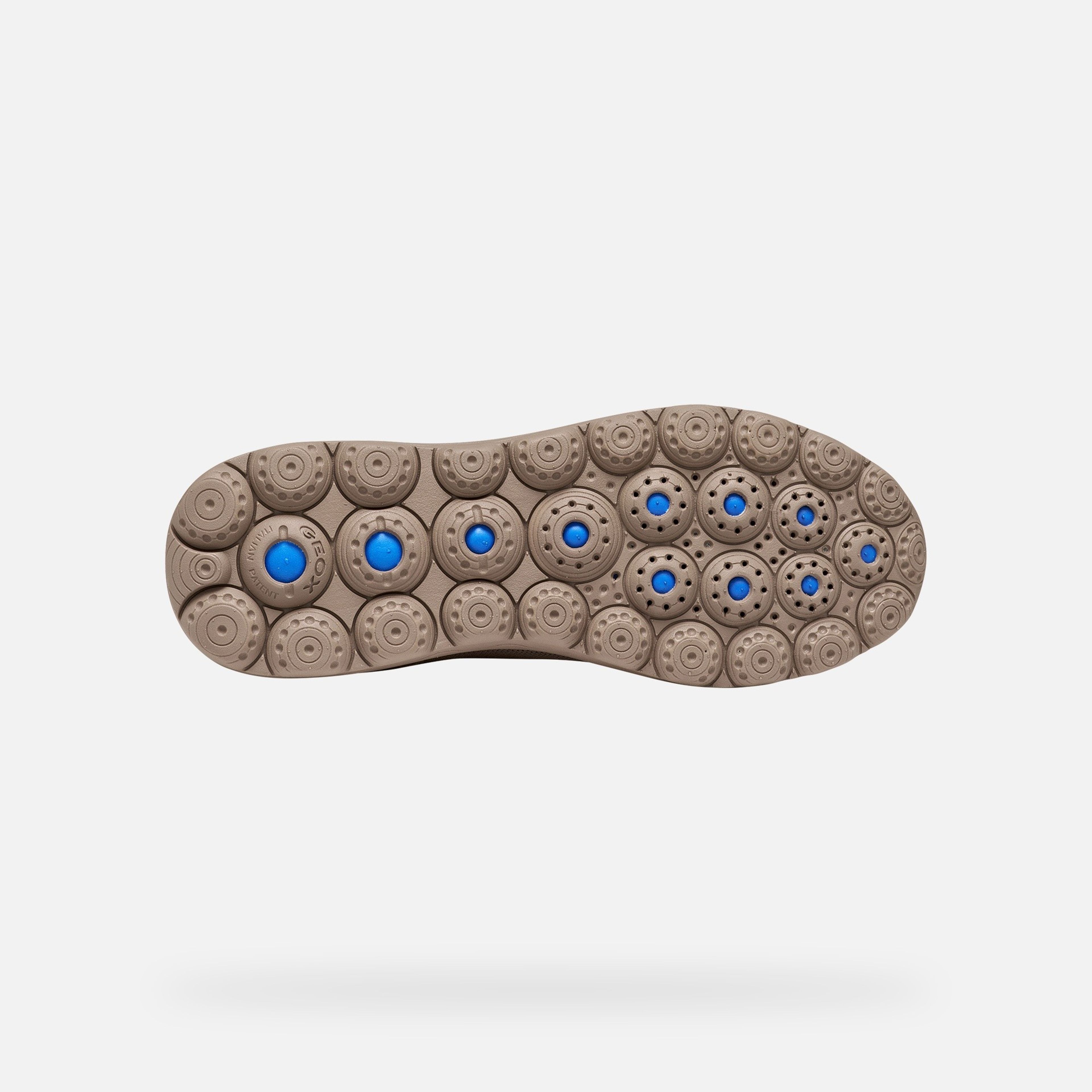 Jasnobrązowe damskie tenisówki Geox Spherica Plus - 007
