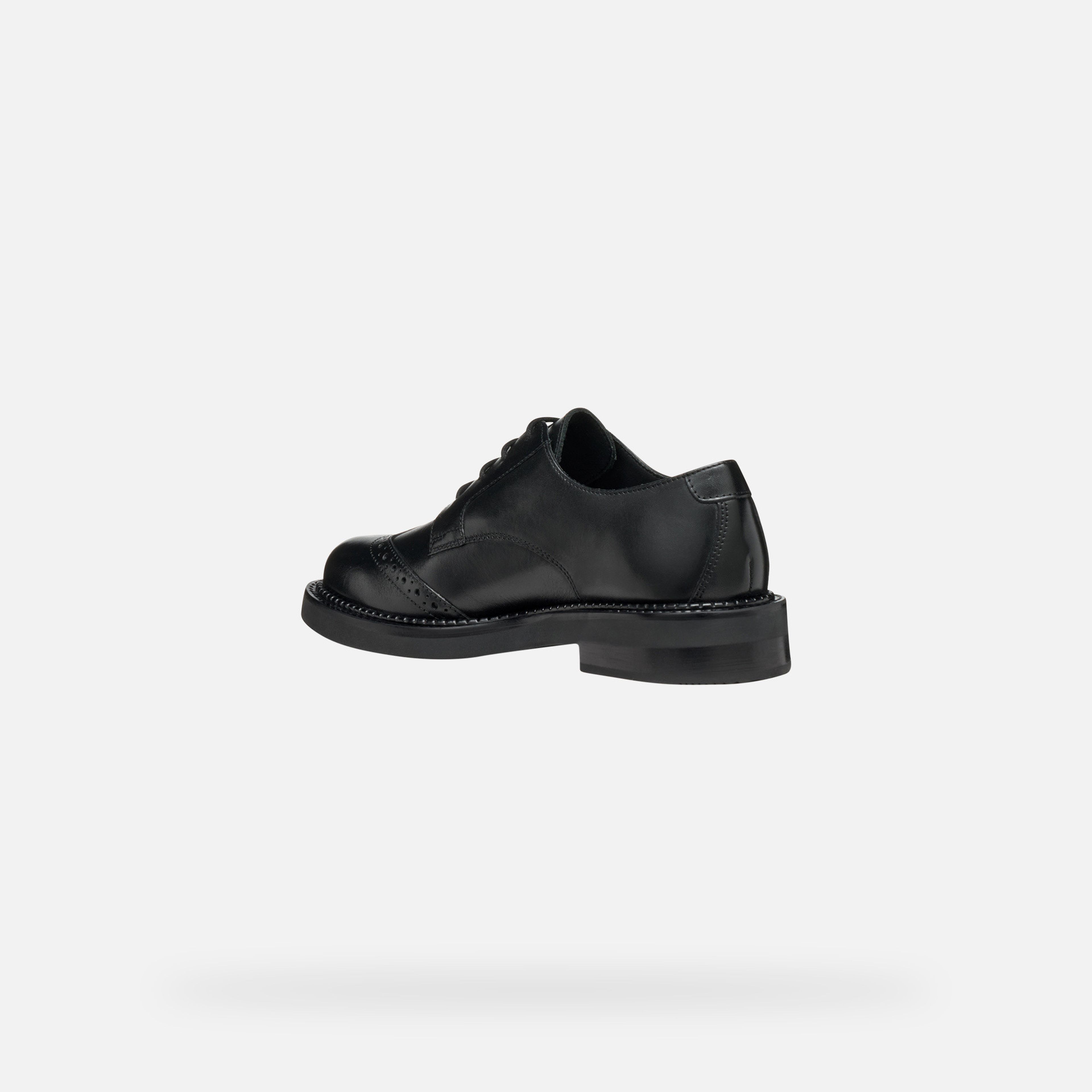 Černé dámské polobotky Geox Serilda - 005