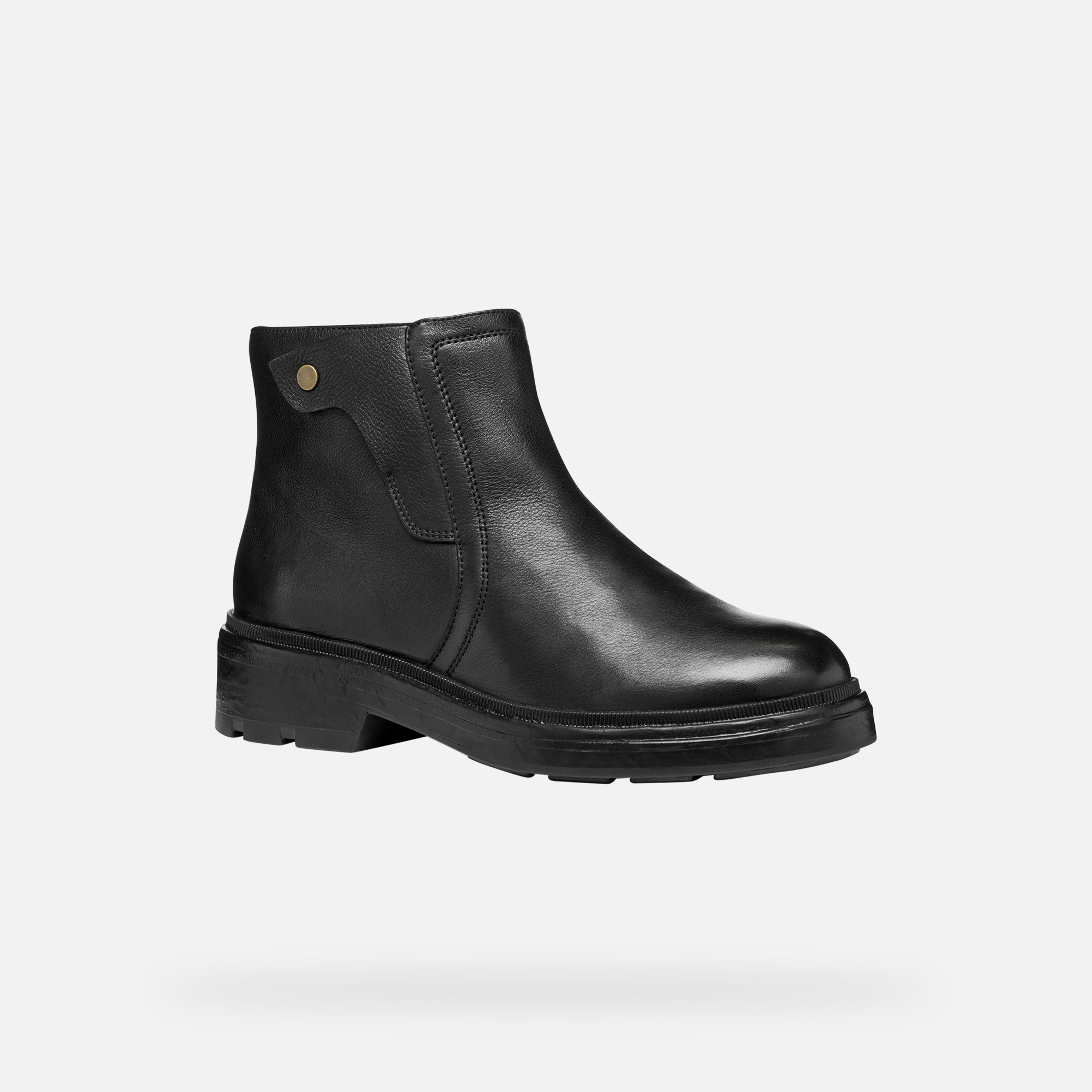 Černá dámská kotníková obuv Geox Swelen - 003