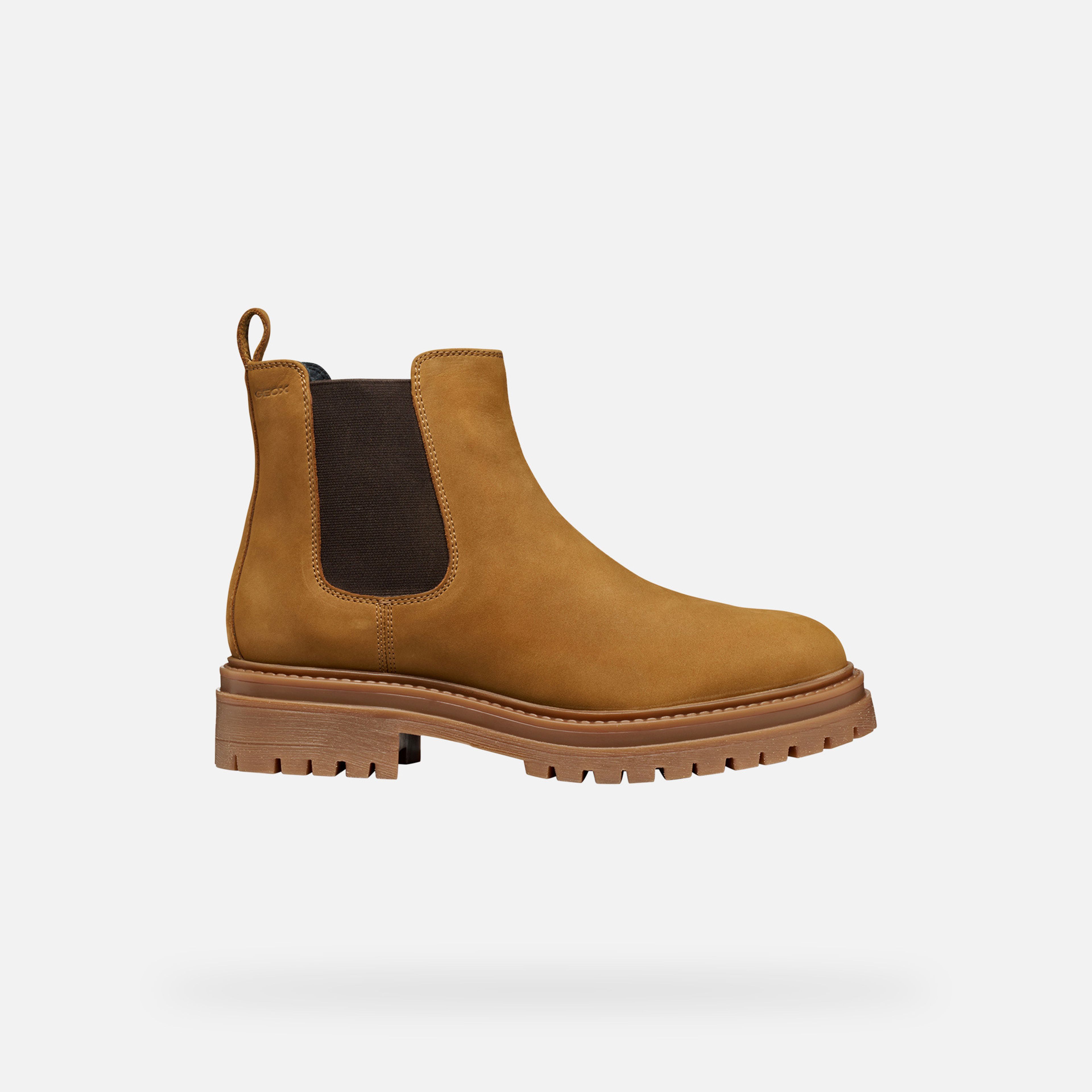 Hnědá dámská kotníková obuv Geox Iridea - 002