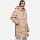 Růžová dámská parka Geox Allenie-Růžová - 002