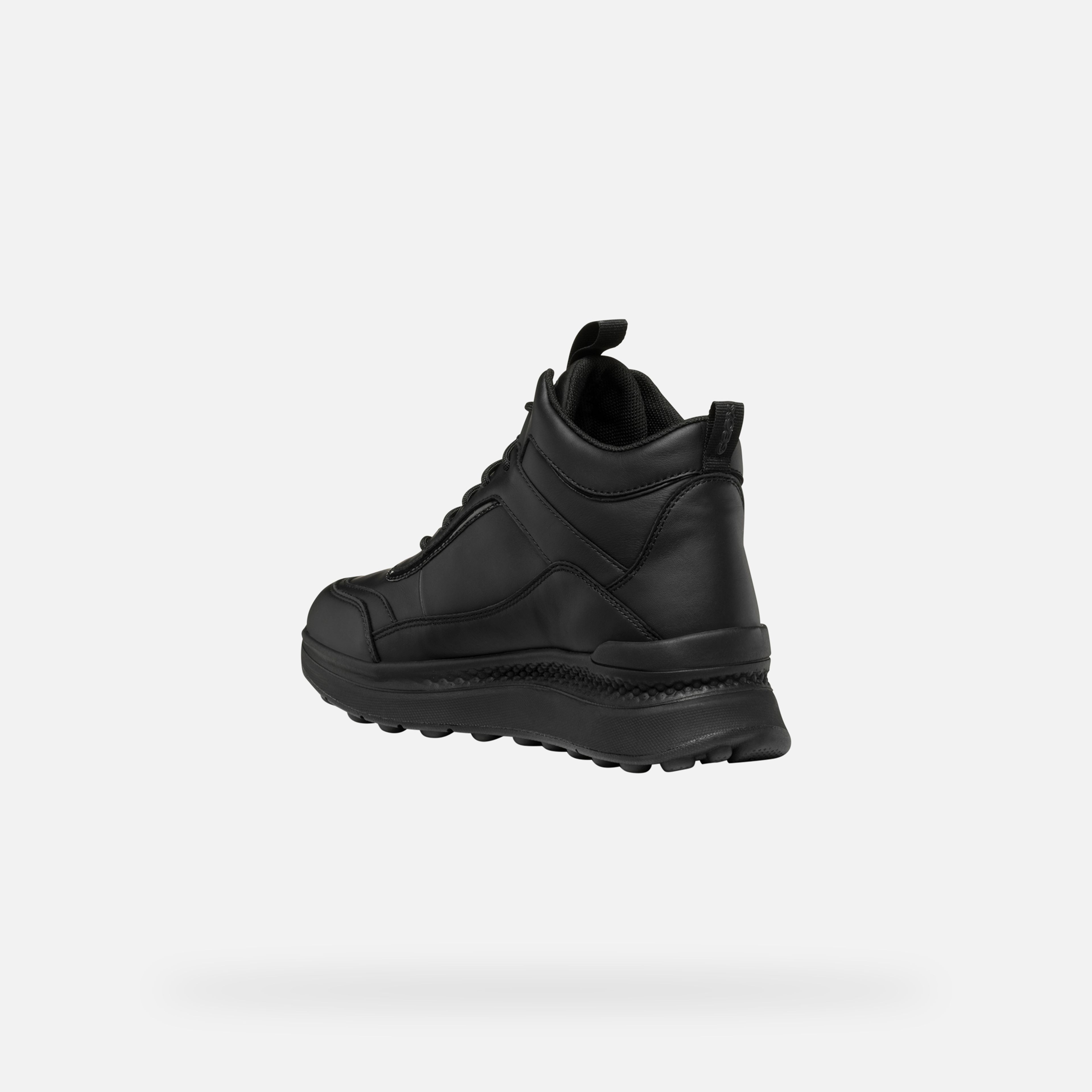 Sneakers negri pentru femei Geox Spherica Actif X2 - 004