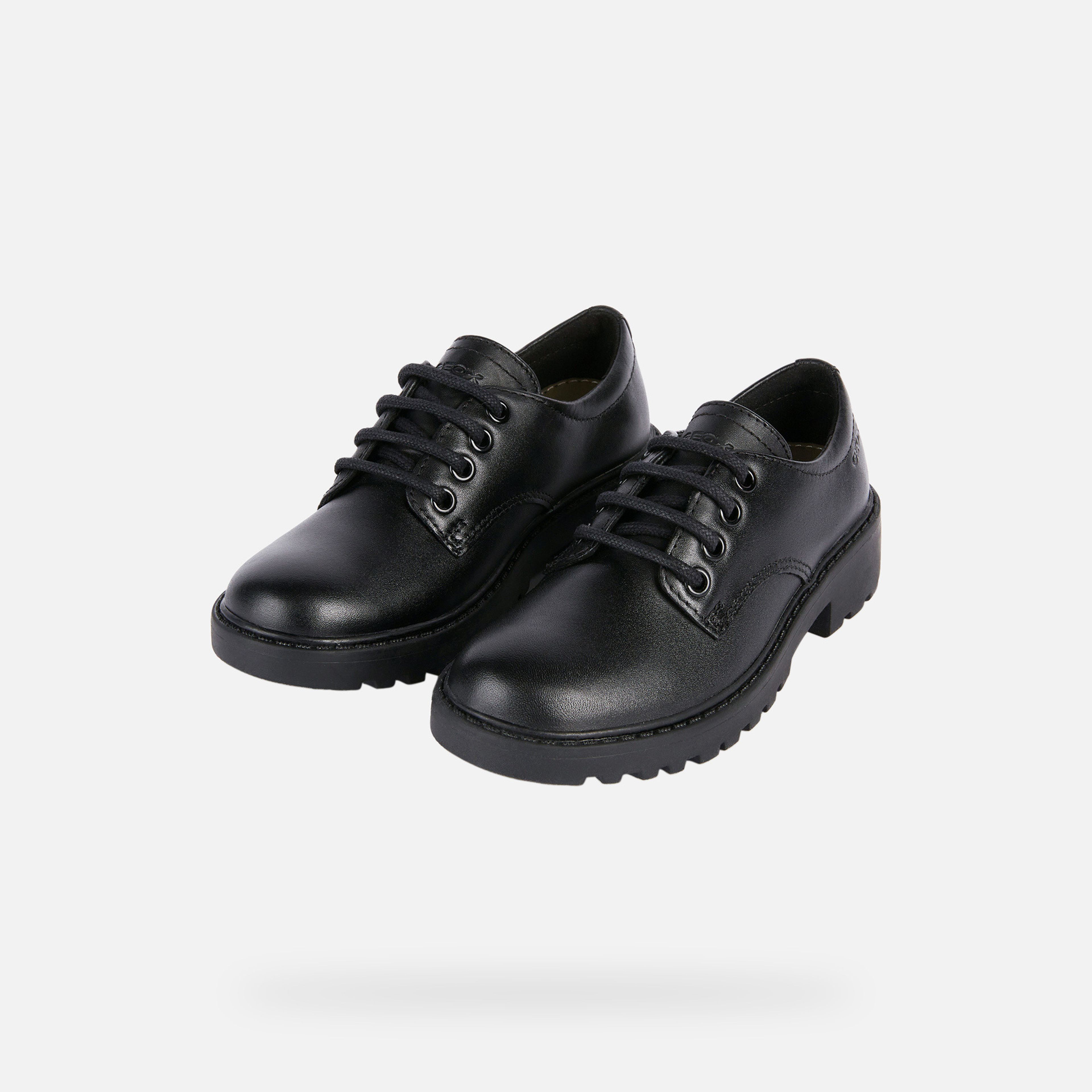 Čierne dievčenské tenisky Geox Casey - 008