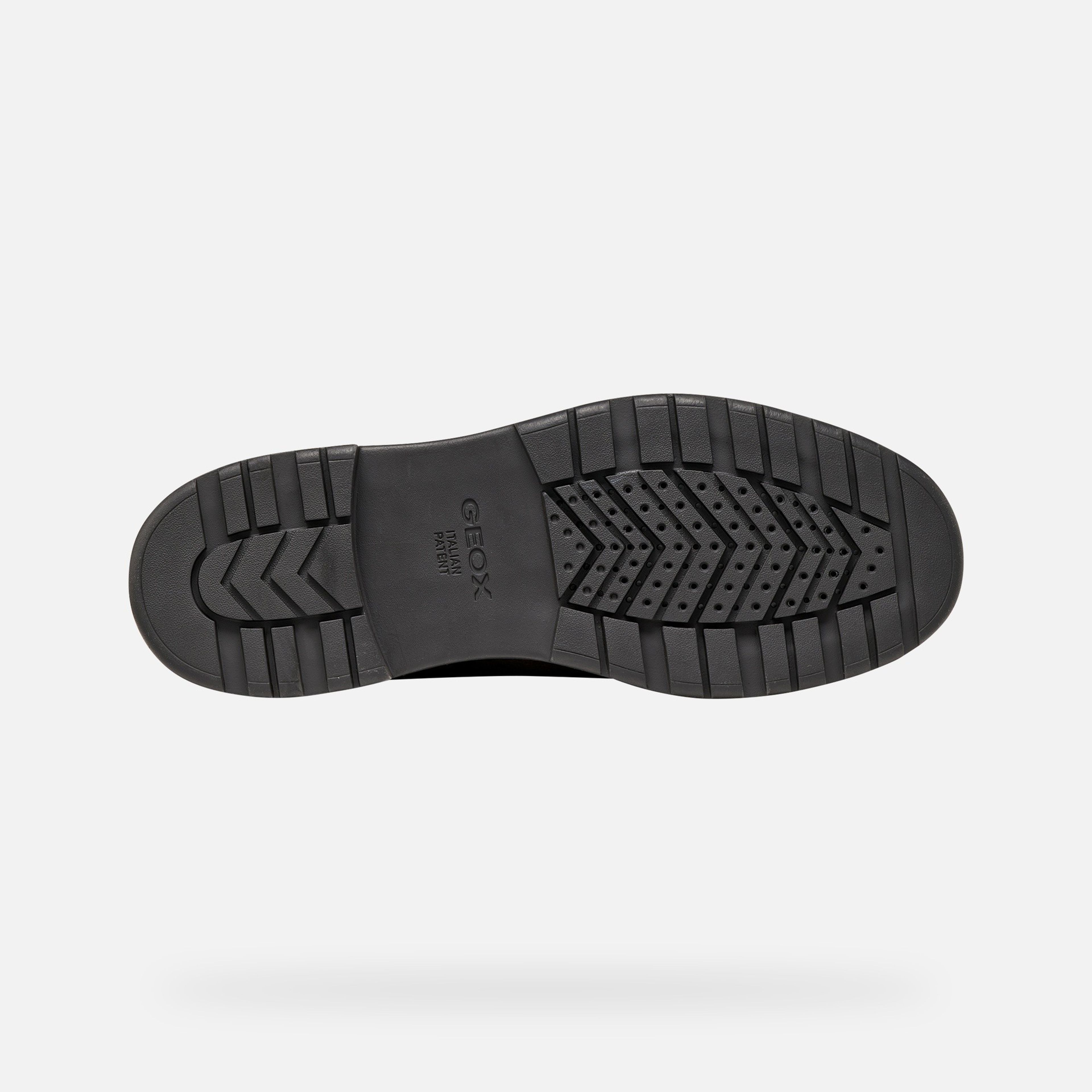 Brązowe męskie buty za kostkę Geox Andalo - 007