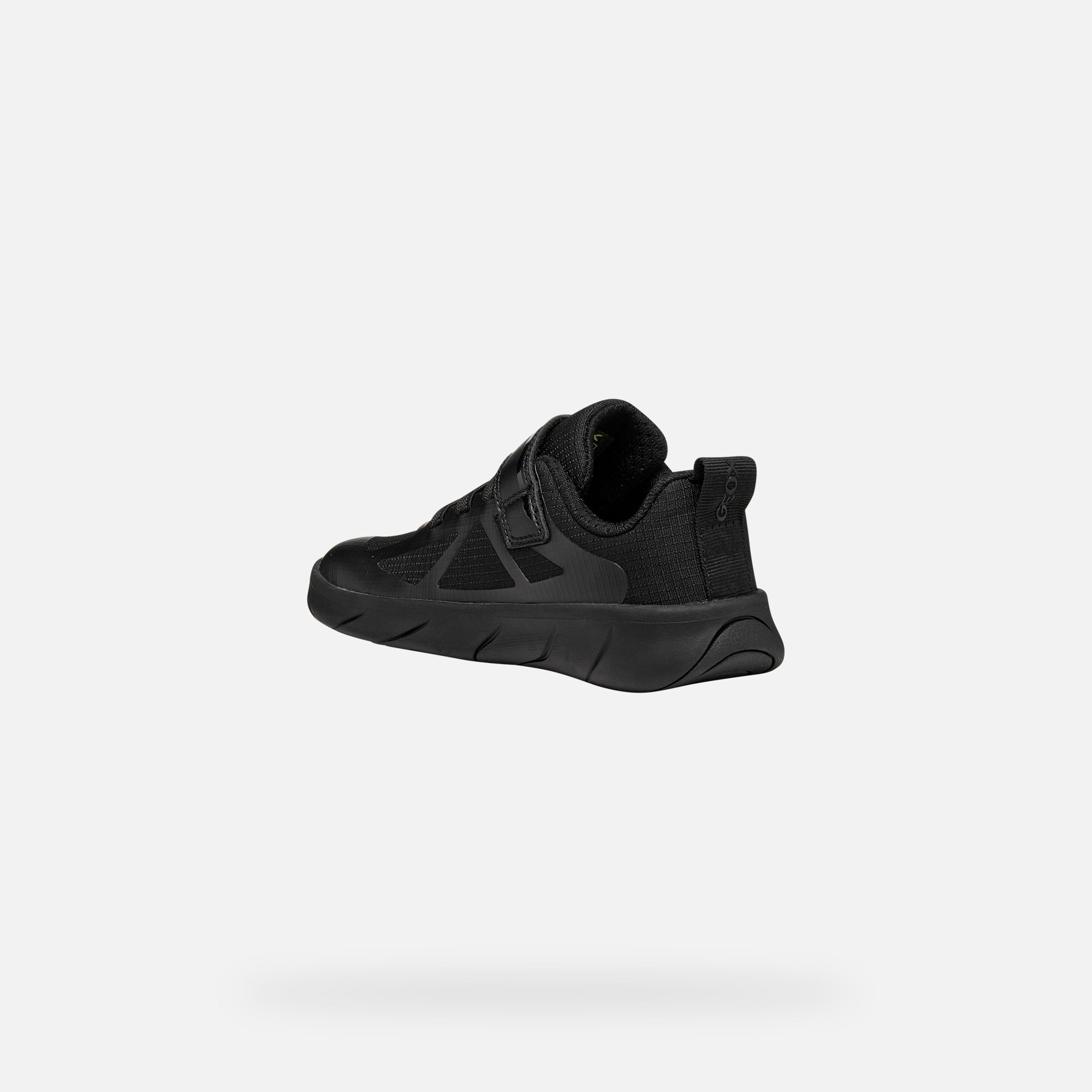 Czarne chłopięce sneakersy barefoot Geox Foot-run - 004